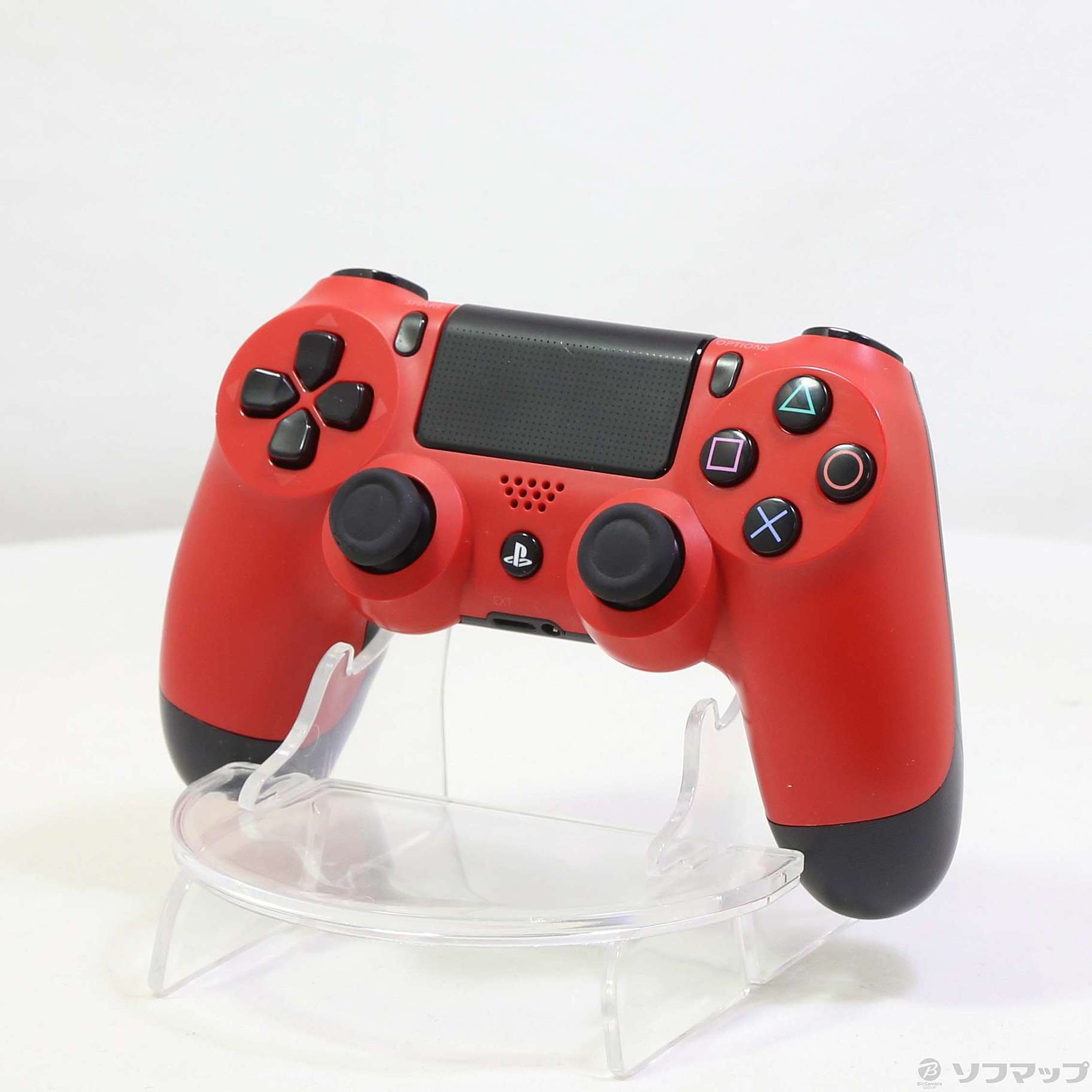 ワイヤレスコントローラー (DUALSHOCK 4) マグマ・レッド