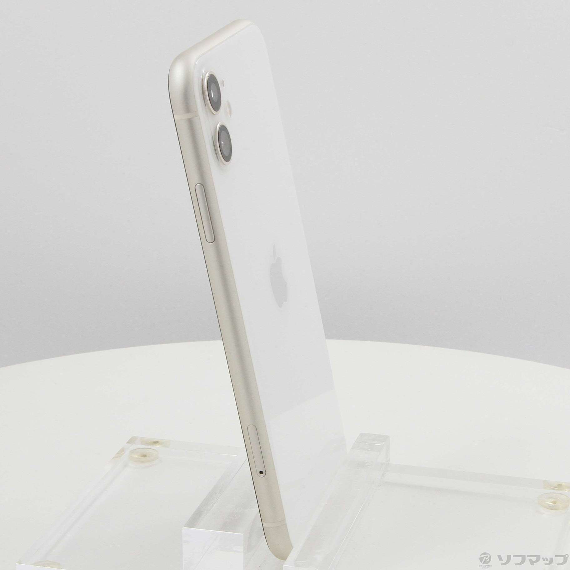 中古】iPhone11 64GB ホワイト MWLU2J／A SIMフリー [2133045731054