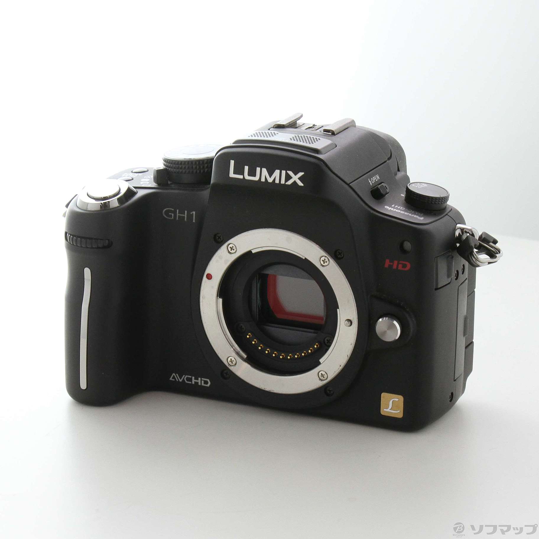 大人気 Panasonic LUMIX DMC-GH1 ミラーレス一眼 レッド ボディ