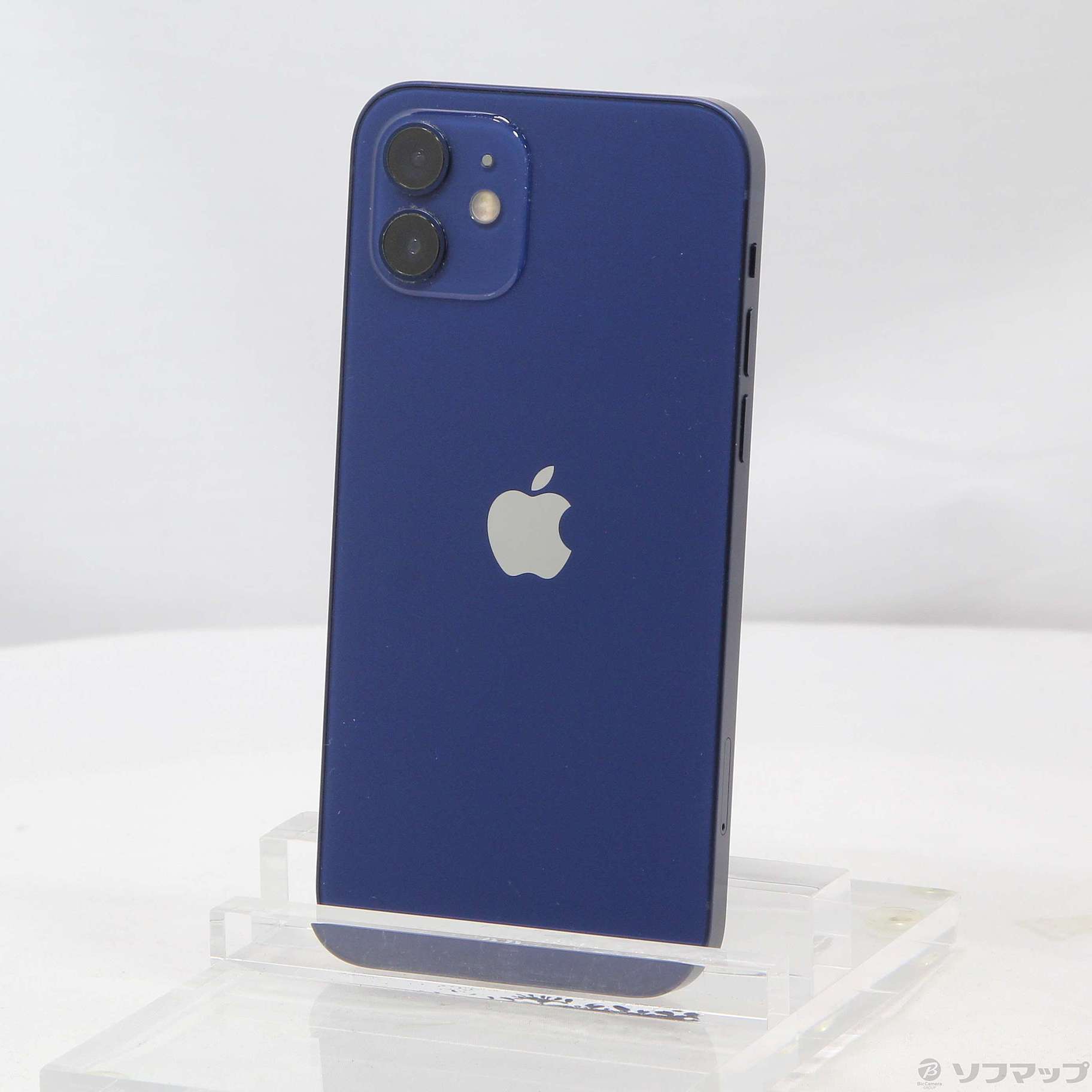 中古】iPhone12 64GB ブルー MGHR3J／A SIMフリー [2133045734178