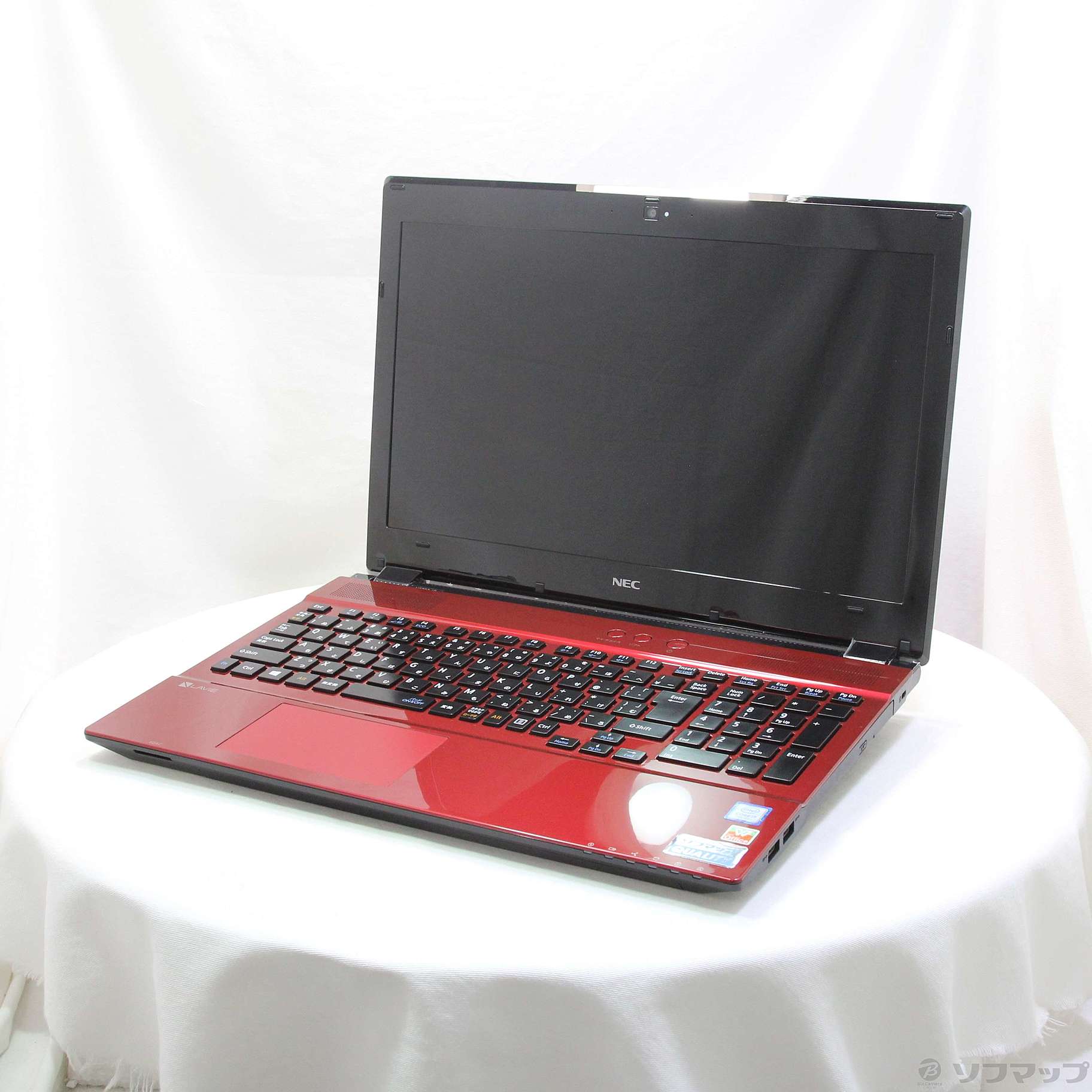 中古】LaVie Note Standard NS700／GAR PC-NS700GAR クリスタルレッド 