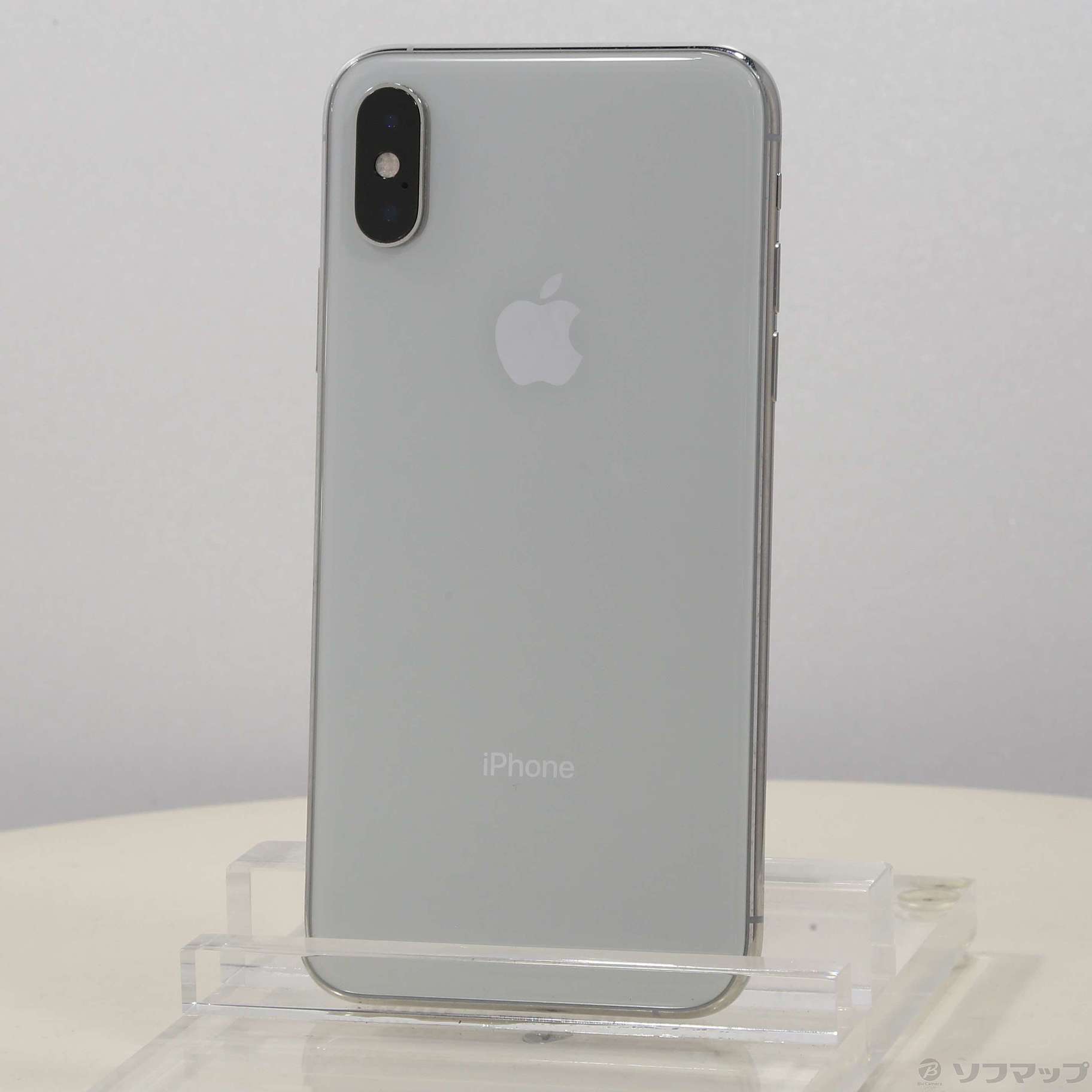 中古】iPhoneXS 64GB シルバー MTAX2J／A SIMフリー [2133045751403