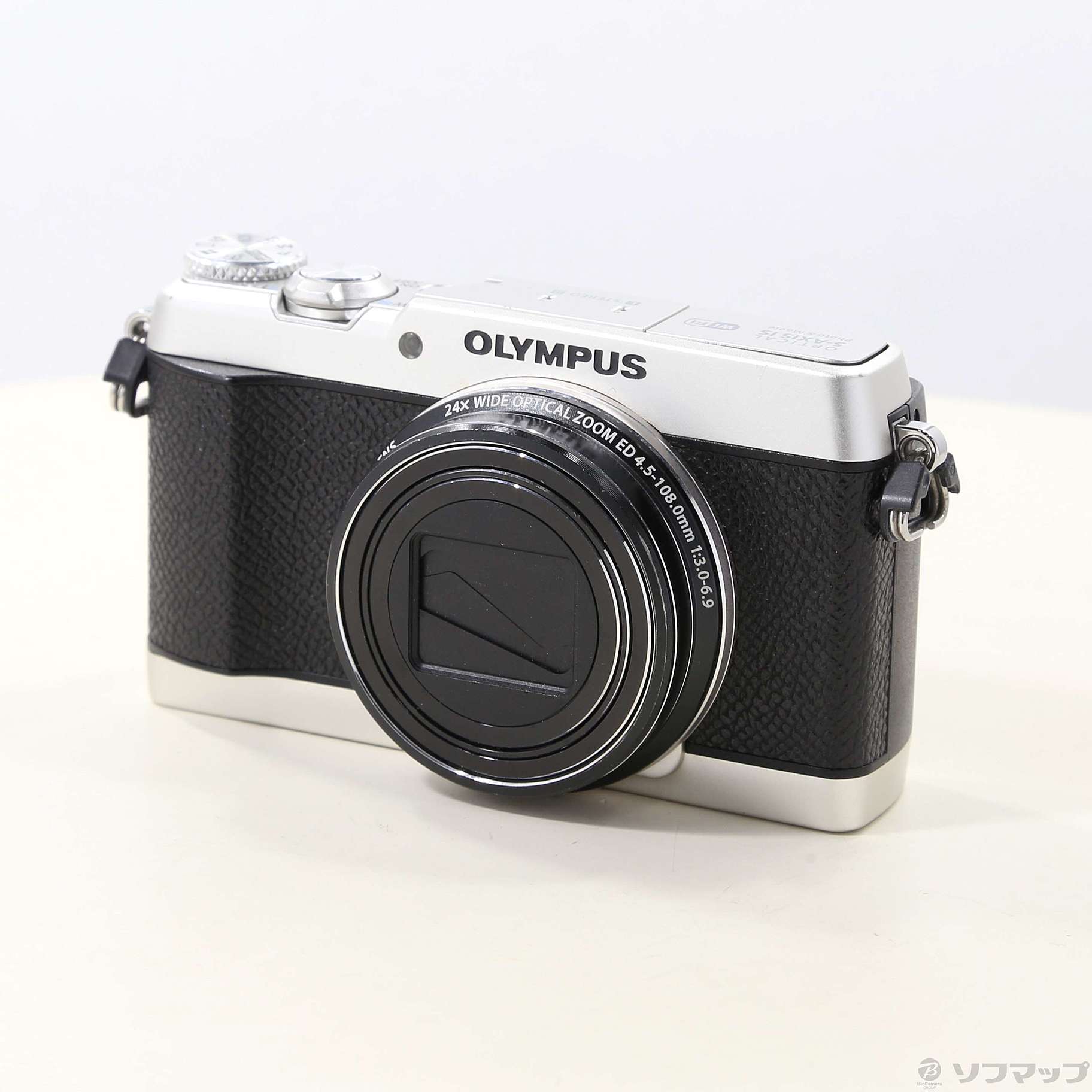 中古】OLYMPUS STYLUS SH-3 SLV (1600万画素／24倍／シルバー