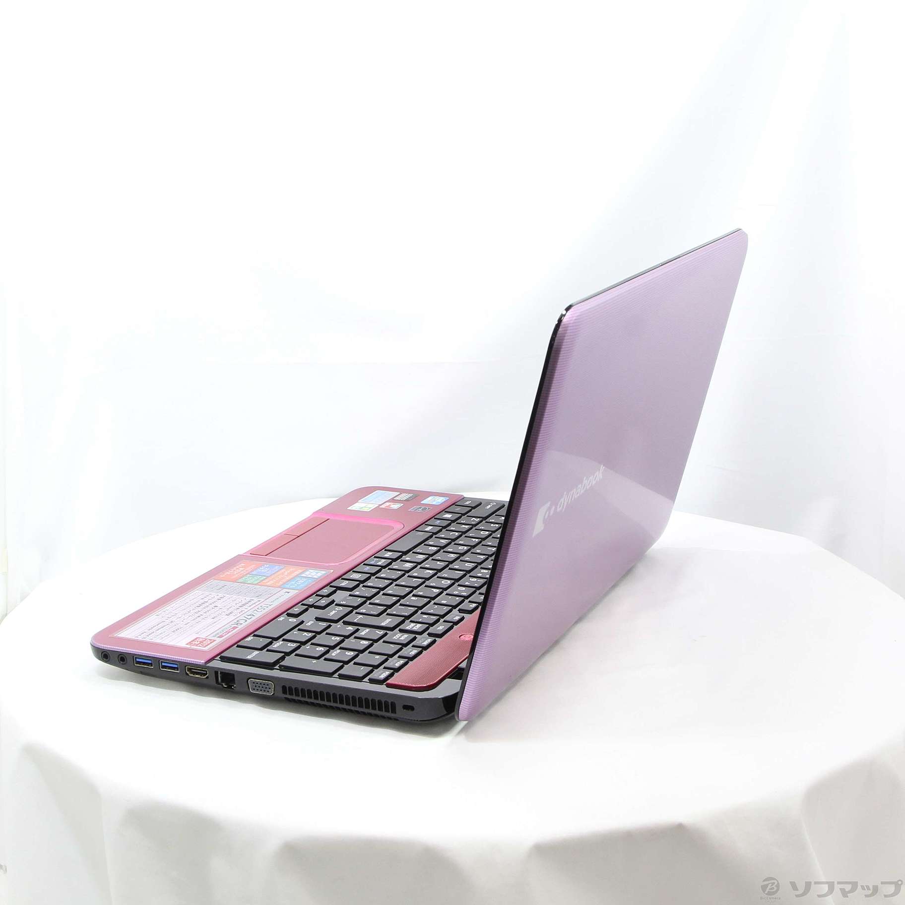 格安安心パソコン dynabook T552／47GR PT55247GBHR ルビーロゼ