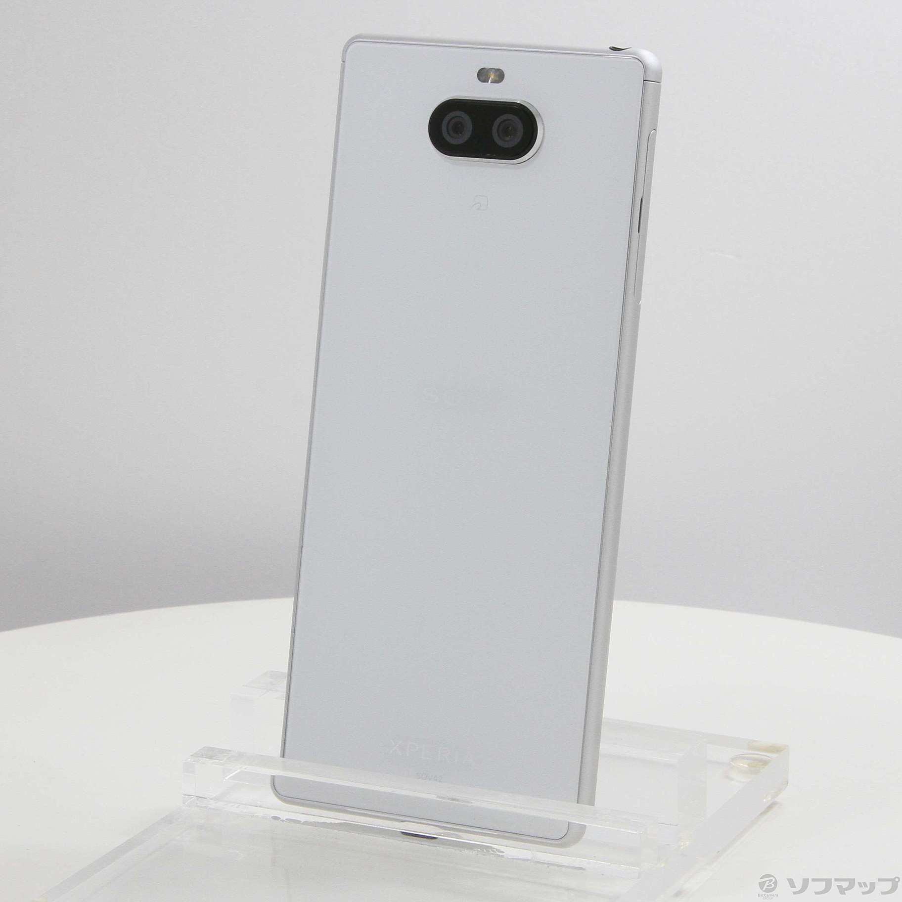 中古】Xperia 8 64GB ホワイト SOV42SWU UQ mobileロック解除SIMフリー