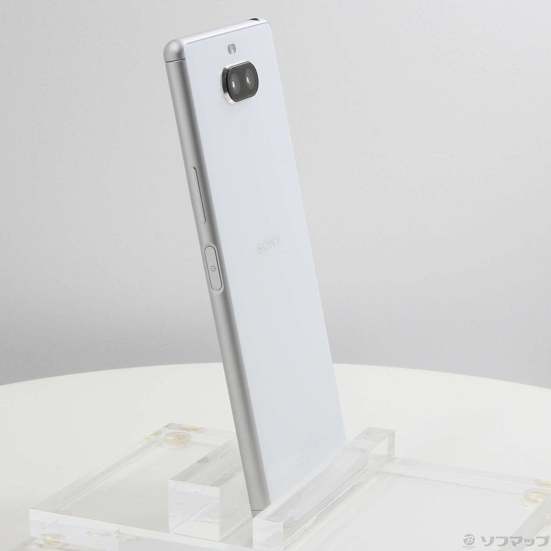 中古】Xperia 8 64GB ホワイト SOV42SWU UQ mobileロック解除SIMフリー