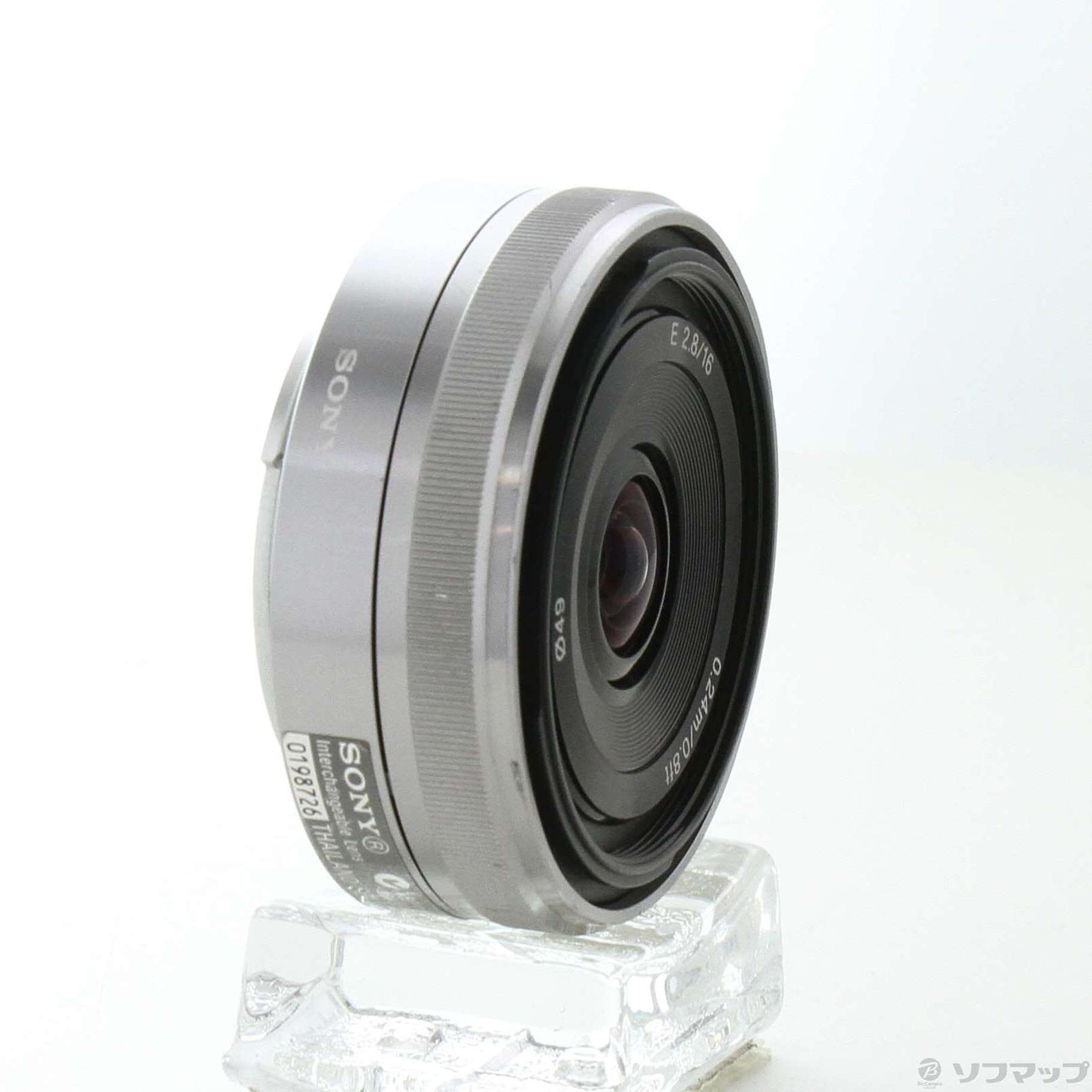 【特価】SONY E 16mm F2.8 SEL16F28 シルバー