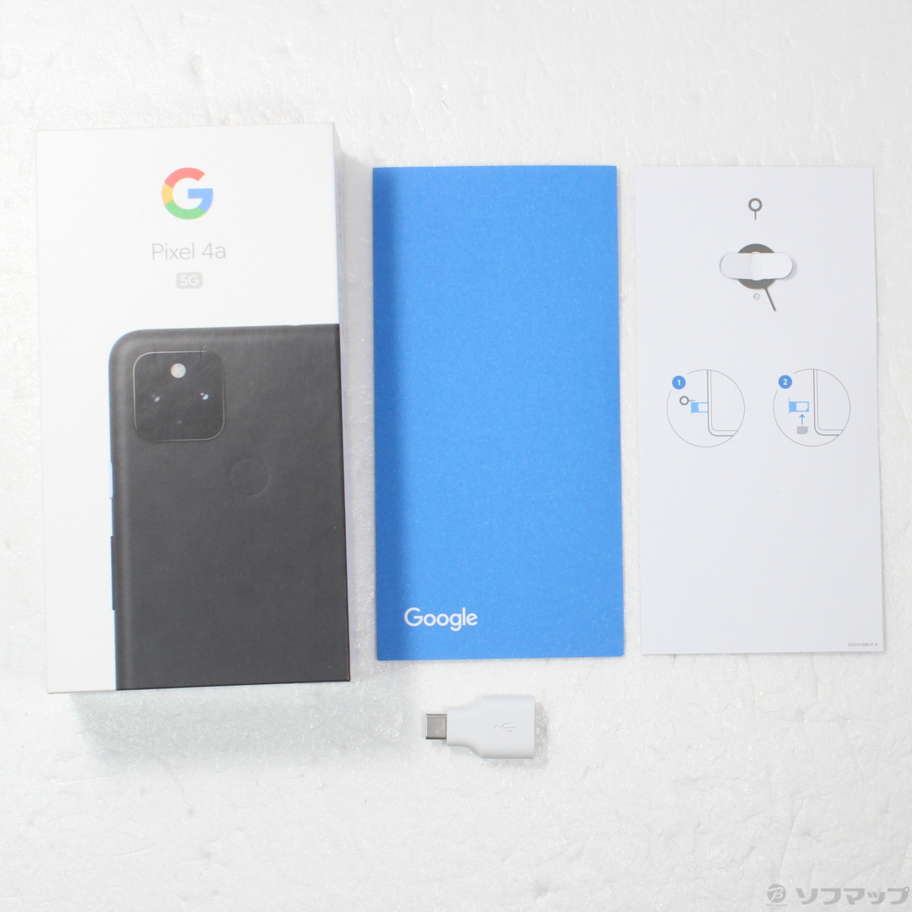 中古】Google Pixel 4a 5G 128GB ジャストブラック G025H SoftBank