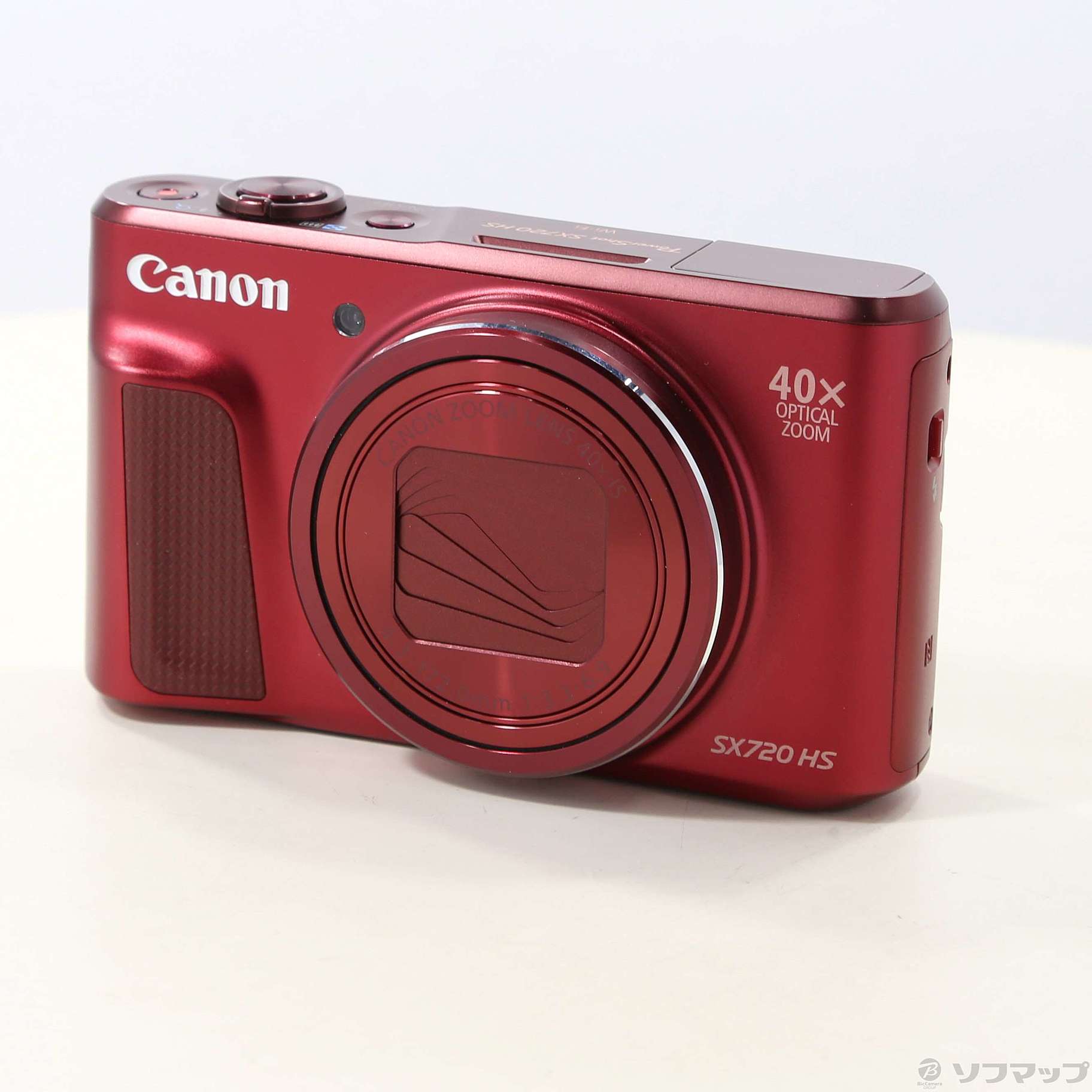 美品 Canon PowerShot パワーショット SX720HS レッド - コンパクト