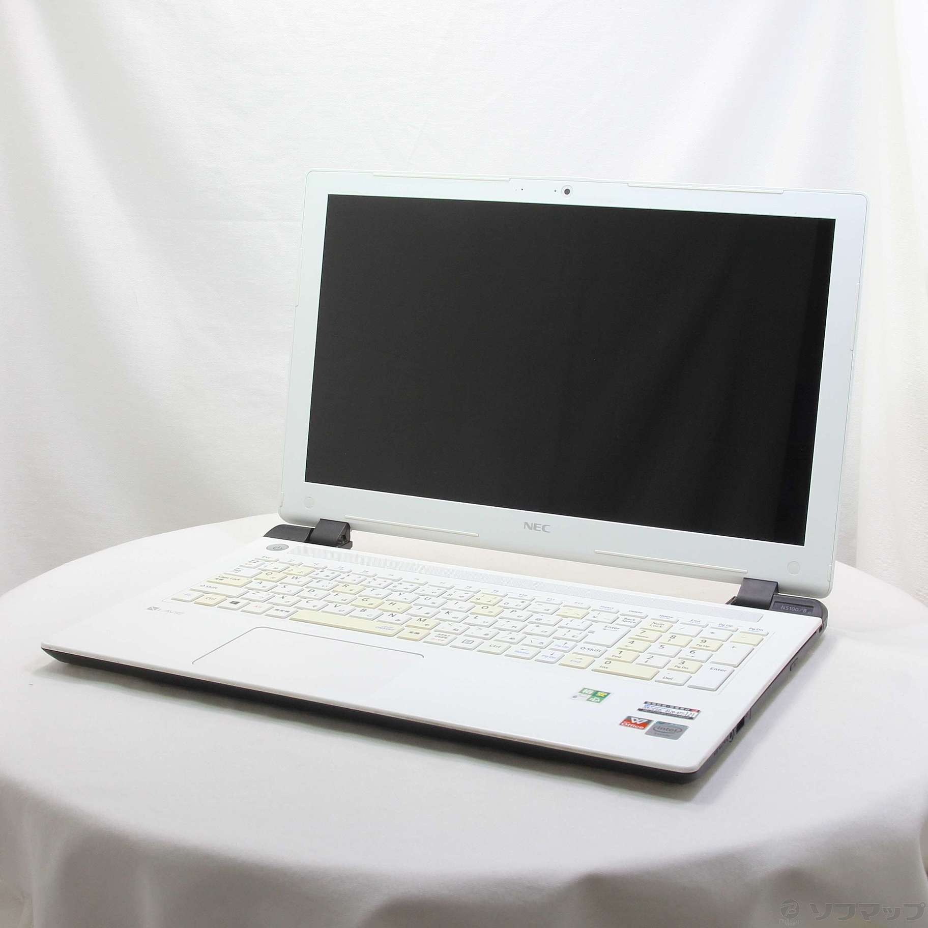 格安安心パソコン LAVIE Note Standard PC-NS100B1W ホワイト
