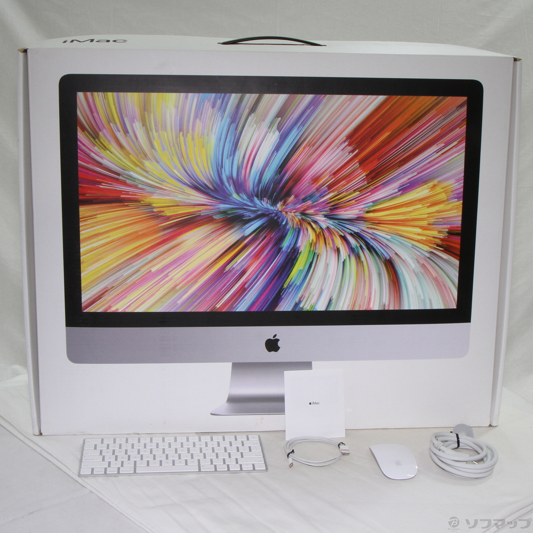 中古】iMac 27-inch Mid 2017 MNE92J／A Core_i5 3.4GHz 8GB SSD32GB