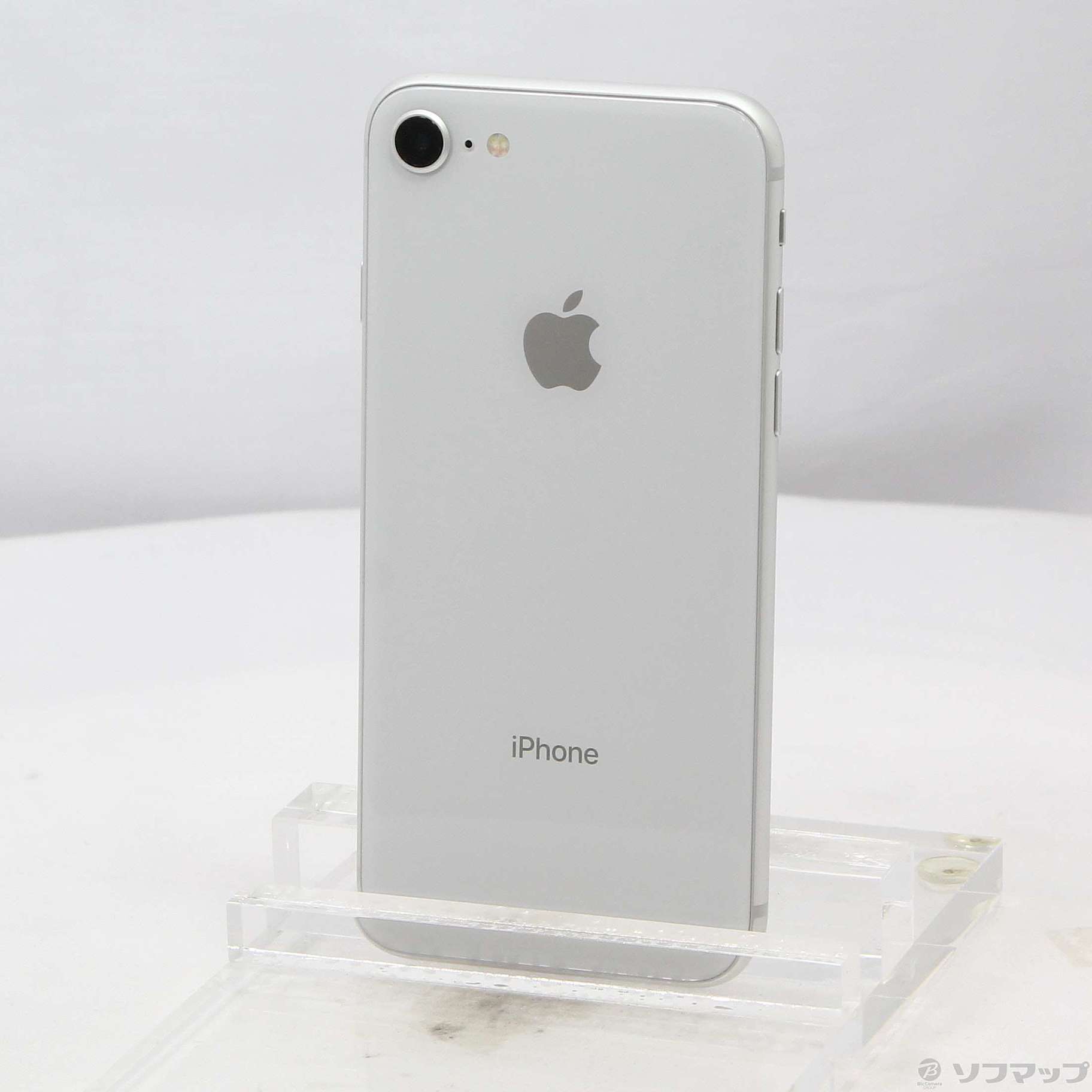 中古Apple iPhone8 64GB シルバー SIMフリー - 携帯電話