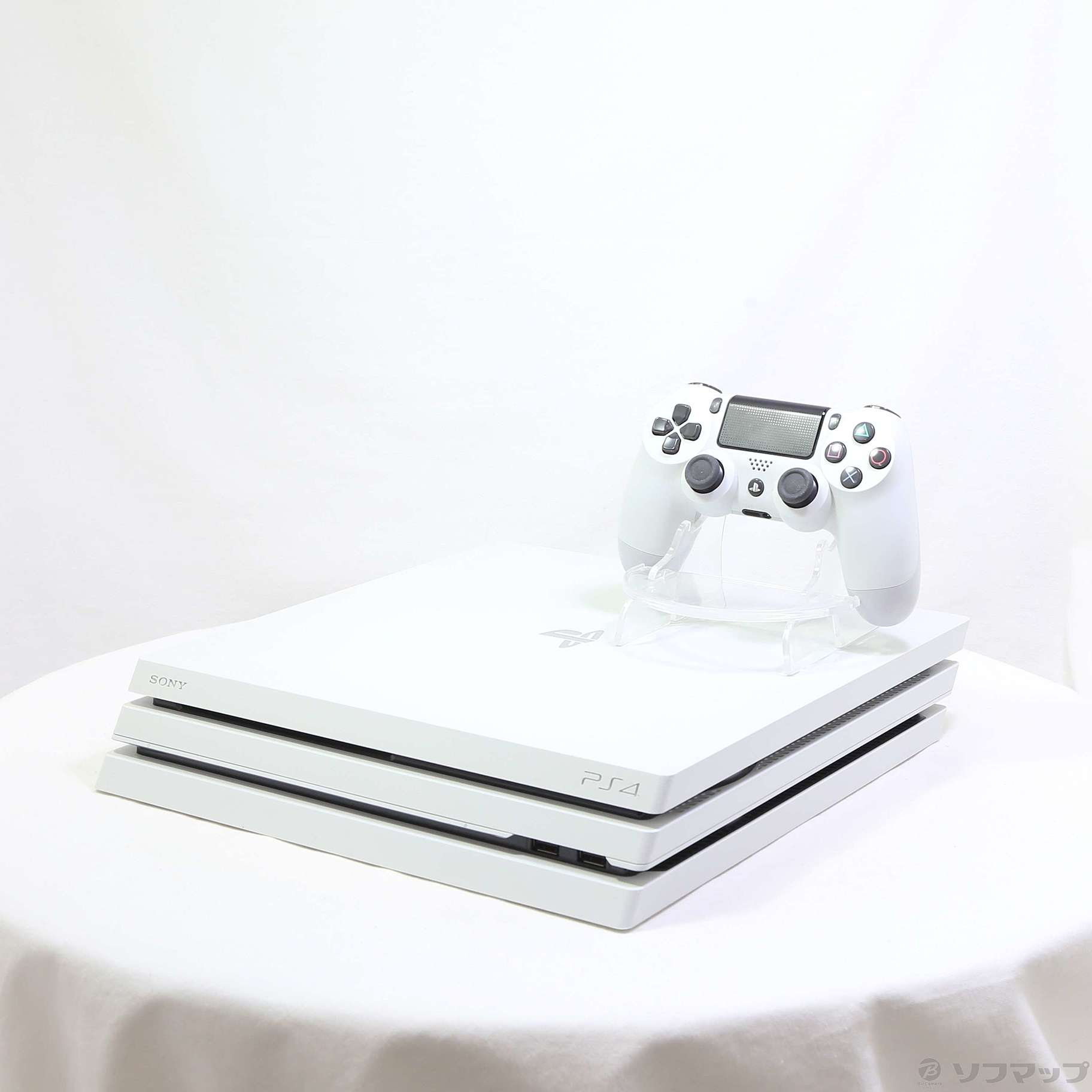 中古】PlayStation 4 Pro グレイシャー・ホワイト CUH-71001TB