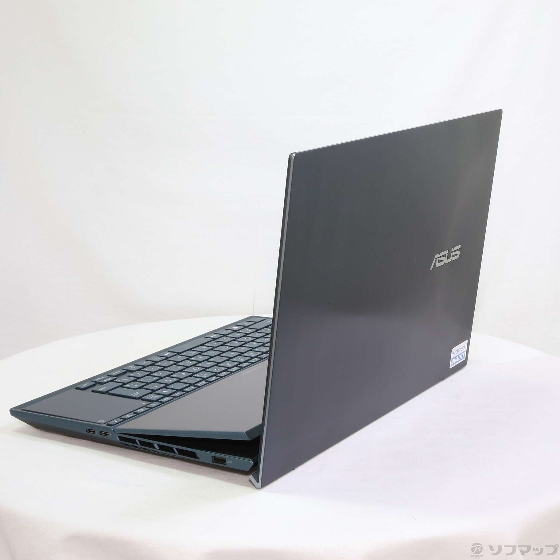 中古】ZenBook Pro Duo 15 OLED UX582ZW-H2004X セレスティアルブルー 