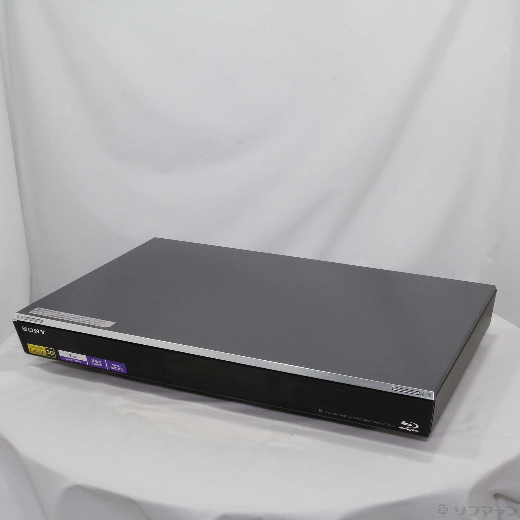ソニーSONY BDZ-ET1000 内蔵HDD純正品交換済み ３番組同時録画
