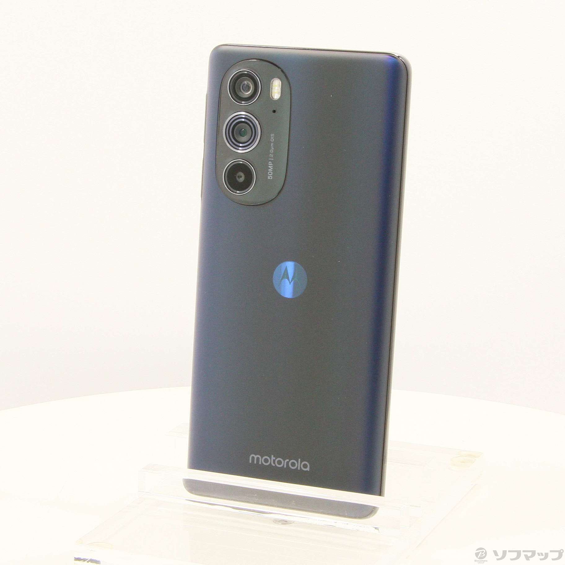 中古】motorola edge 30 pro 128GB コスモブルー PASS0049JP SIMフリー