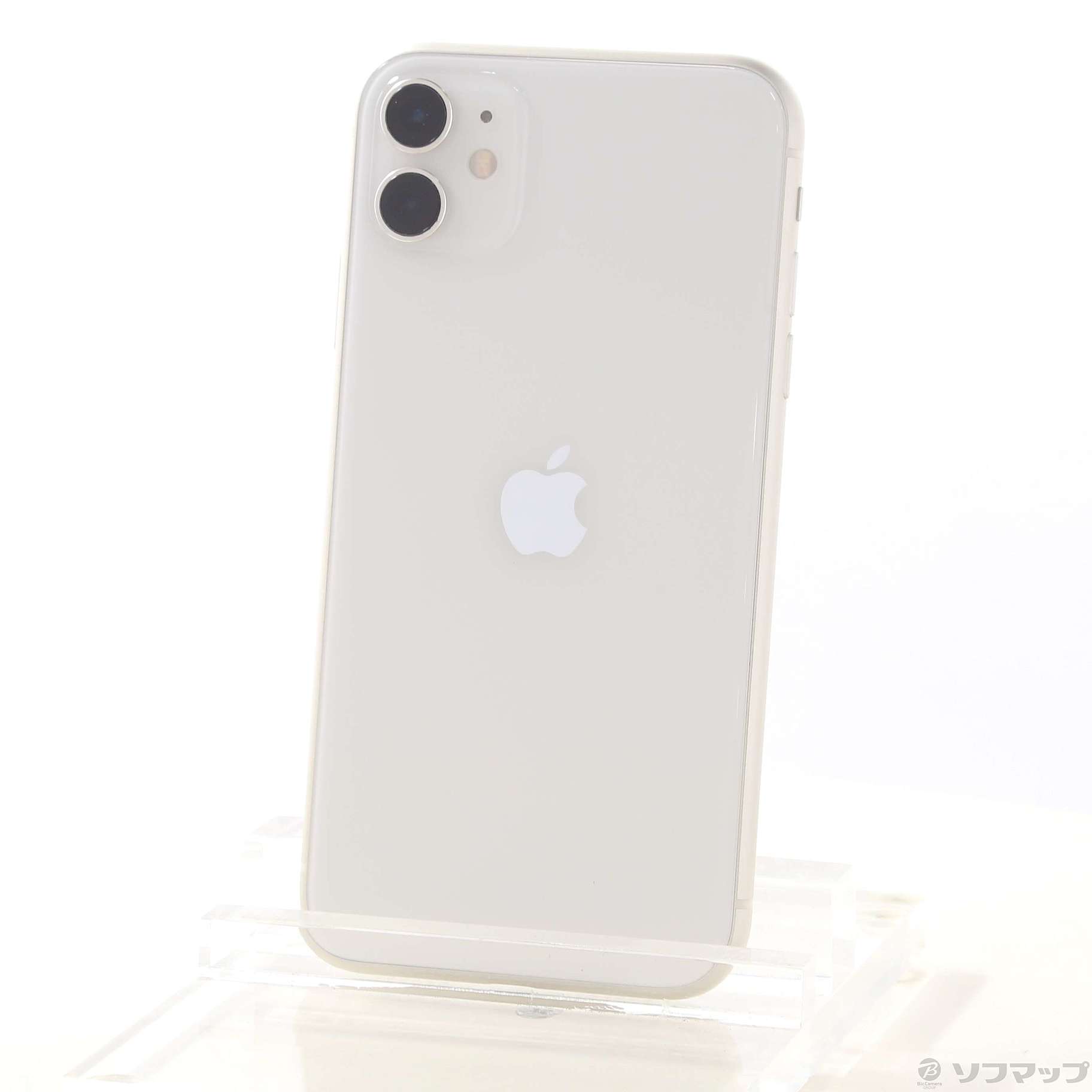 中古】iPhone11 64GB ホワイト MWLU2J／A SoftBank 〔ネットワーク利用
