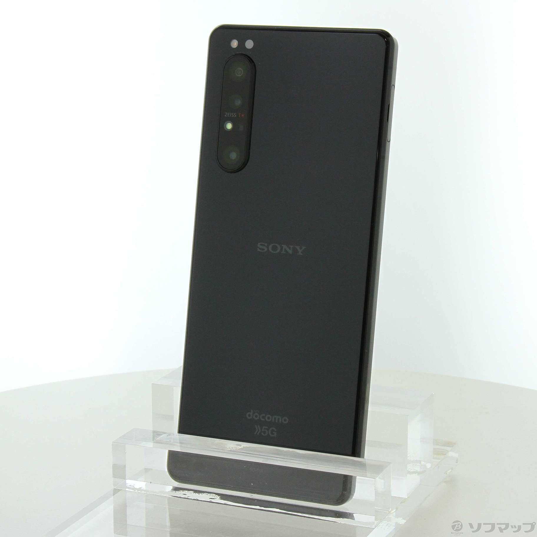 中古】Xperia 1 II 128GB ブラック SO-51A docomoロック解除SIMフリー