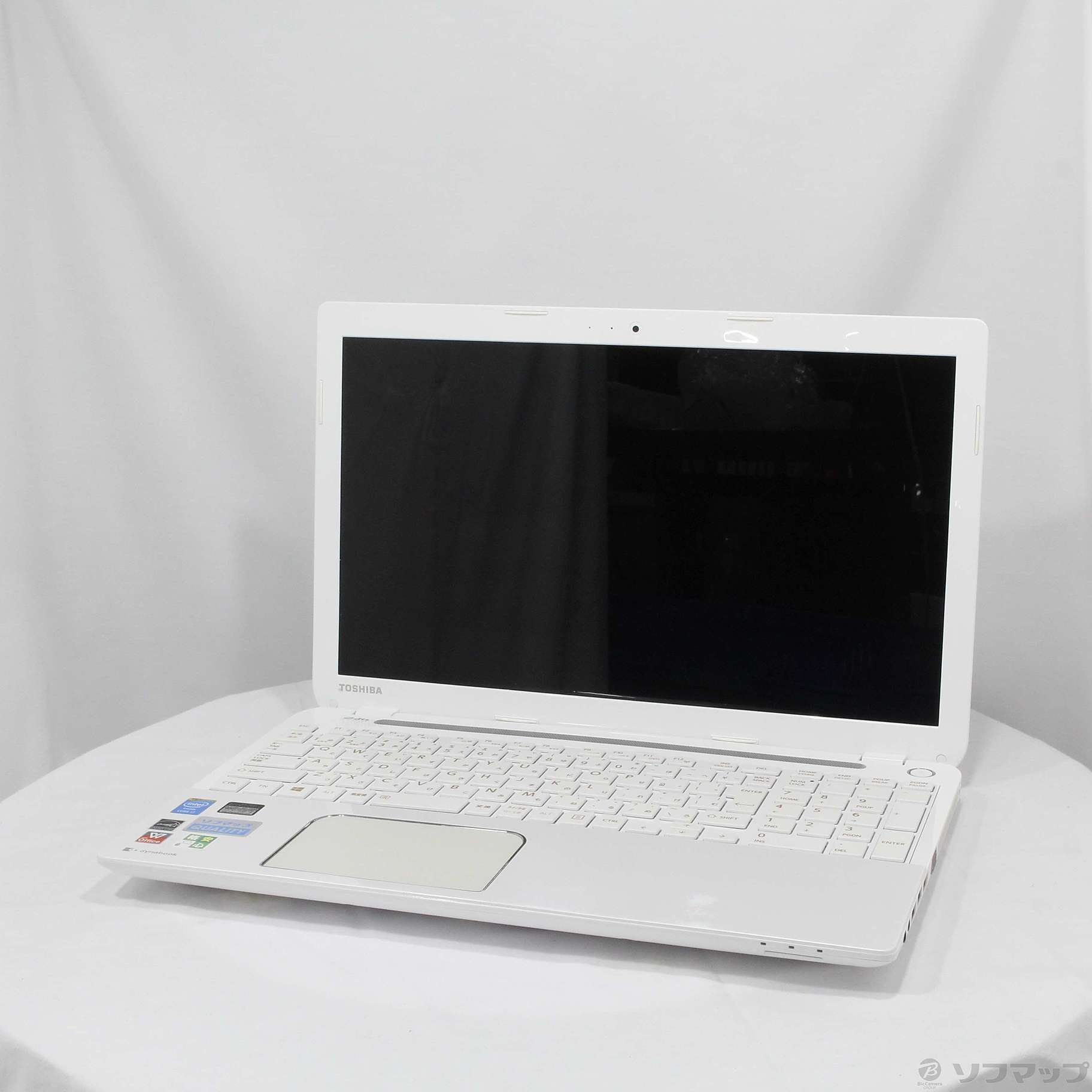 格安安心パソコン dynabook T554／76LWS PT55476LBXWS3 リュクスホワイト