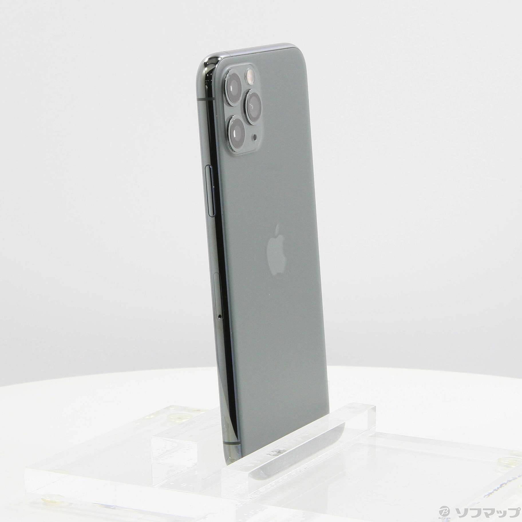 中古】iPhone11 Pro 256GB ミッドナイトグリーン MWCC2J／A SIMフリー