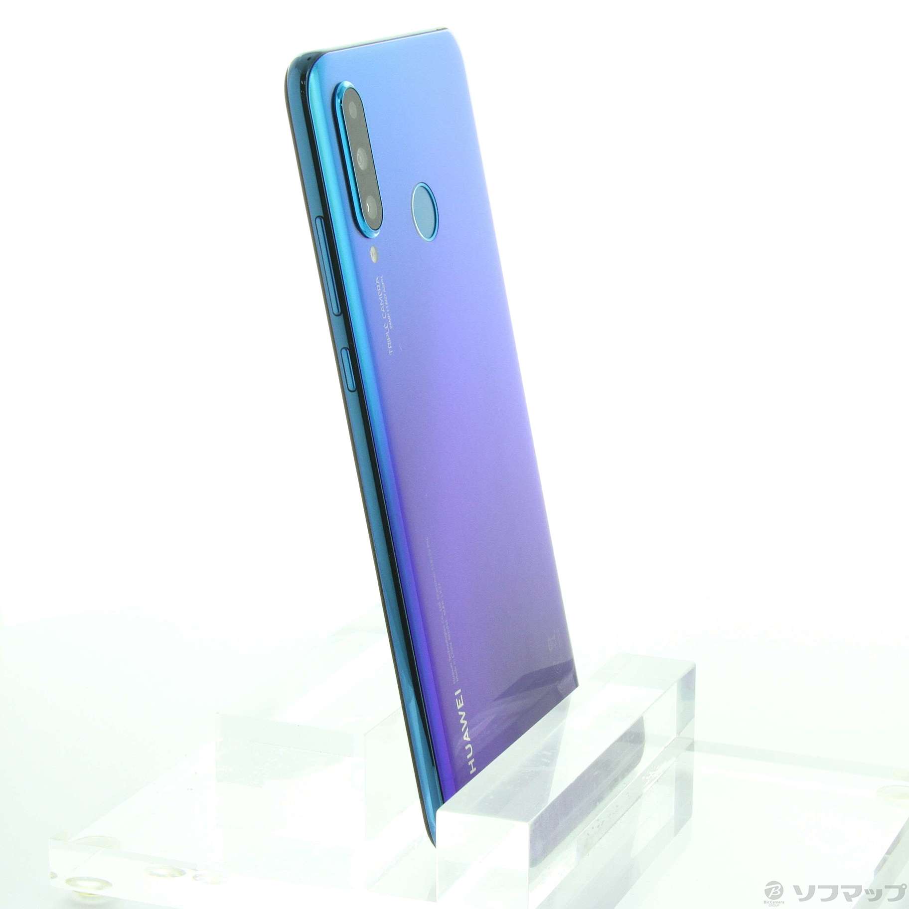 中古】HUAWEI P30 lite 64GB ピーコックブルー HWSEC1 Y!mobile