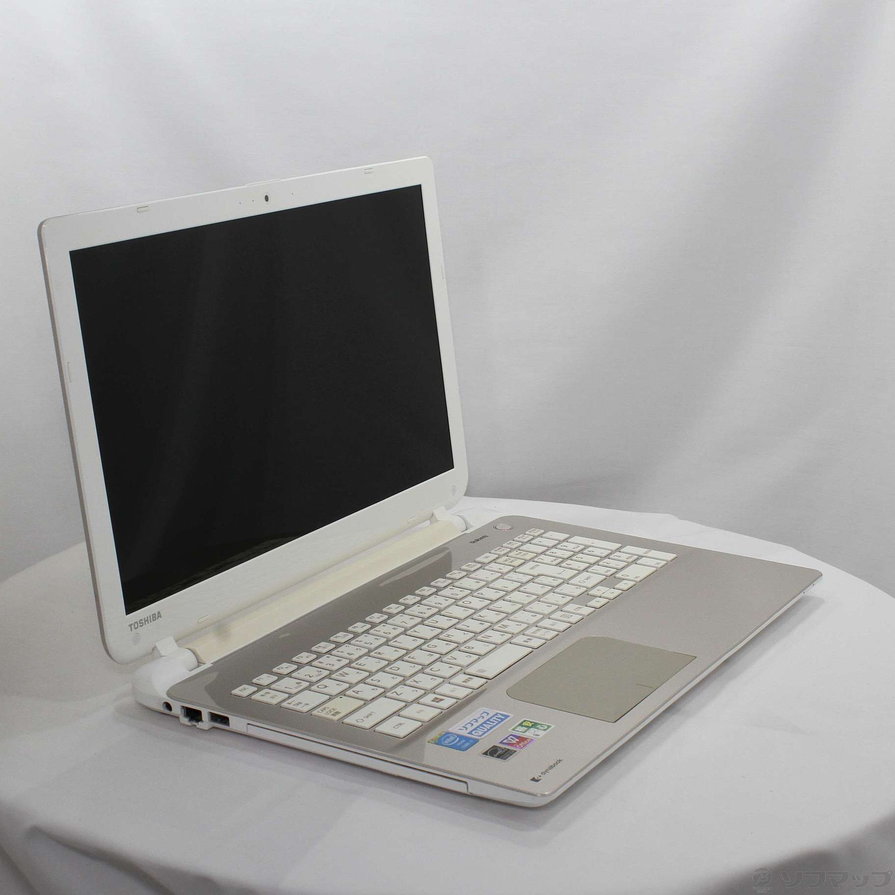 中古】格安安心パソコン dynabook T55 PT55-76MHXGS3 ライトゴールド 
