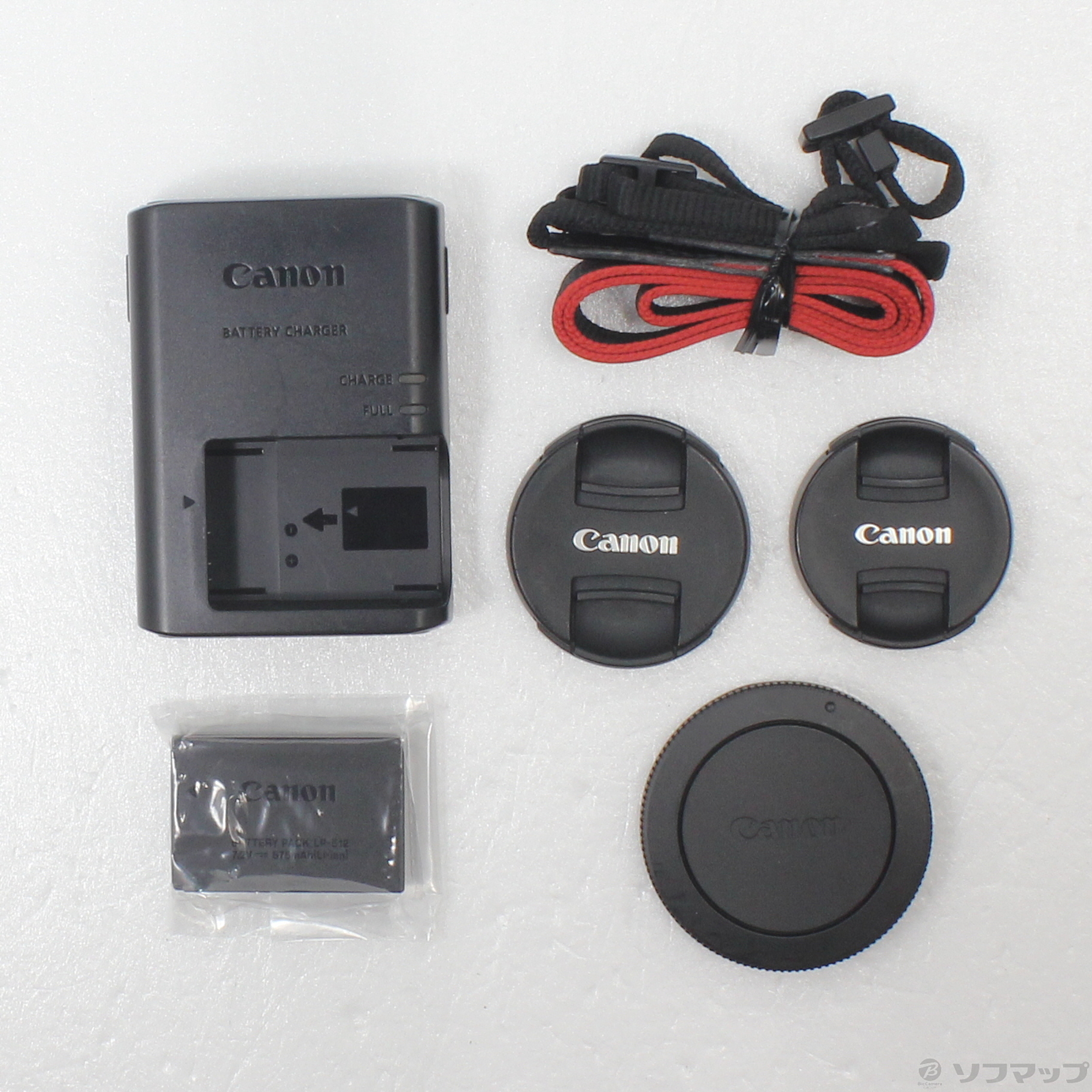 中古】EOS Kiss M ダブルレンズキット ホワイト [2133045850670