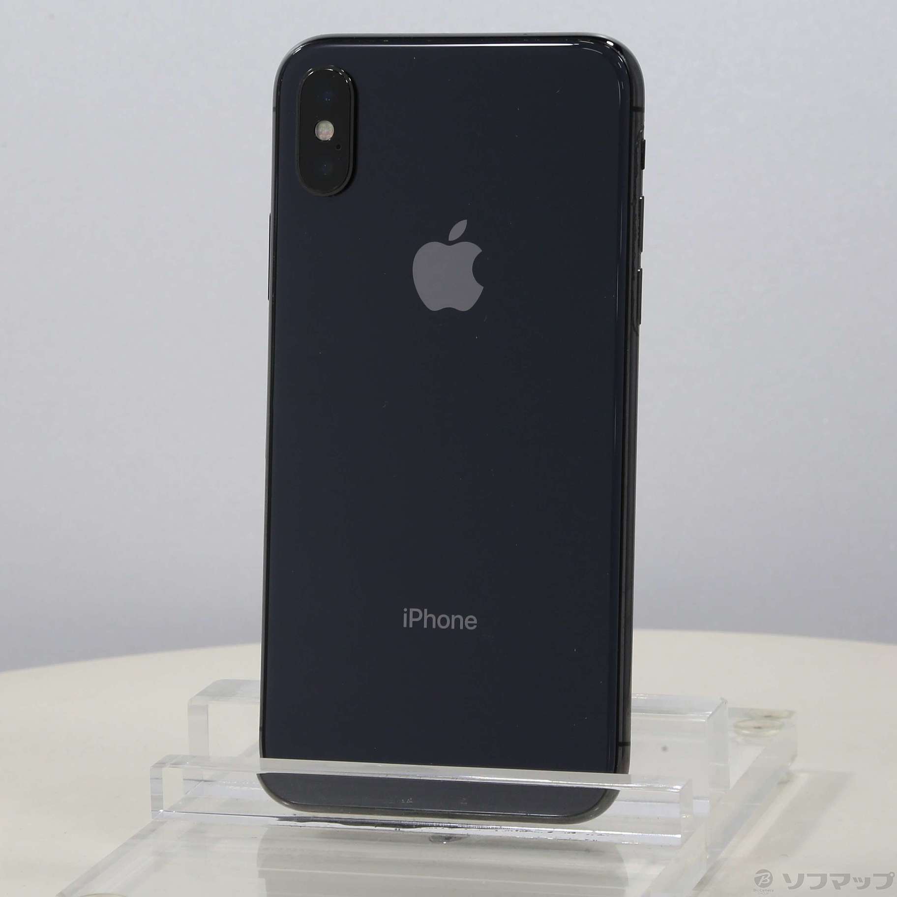(中古)Apple iPhoneX 64GB スペースグレイ NQAX2J/A SIMフリー(258-ud)