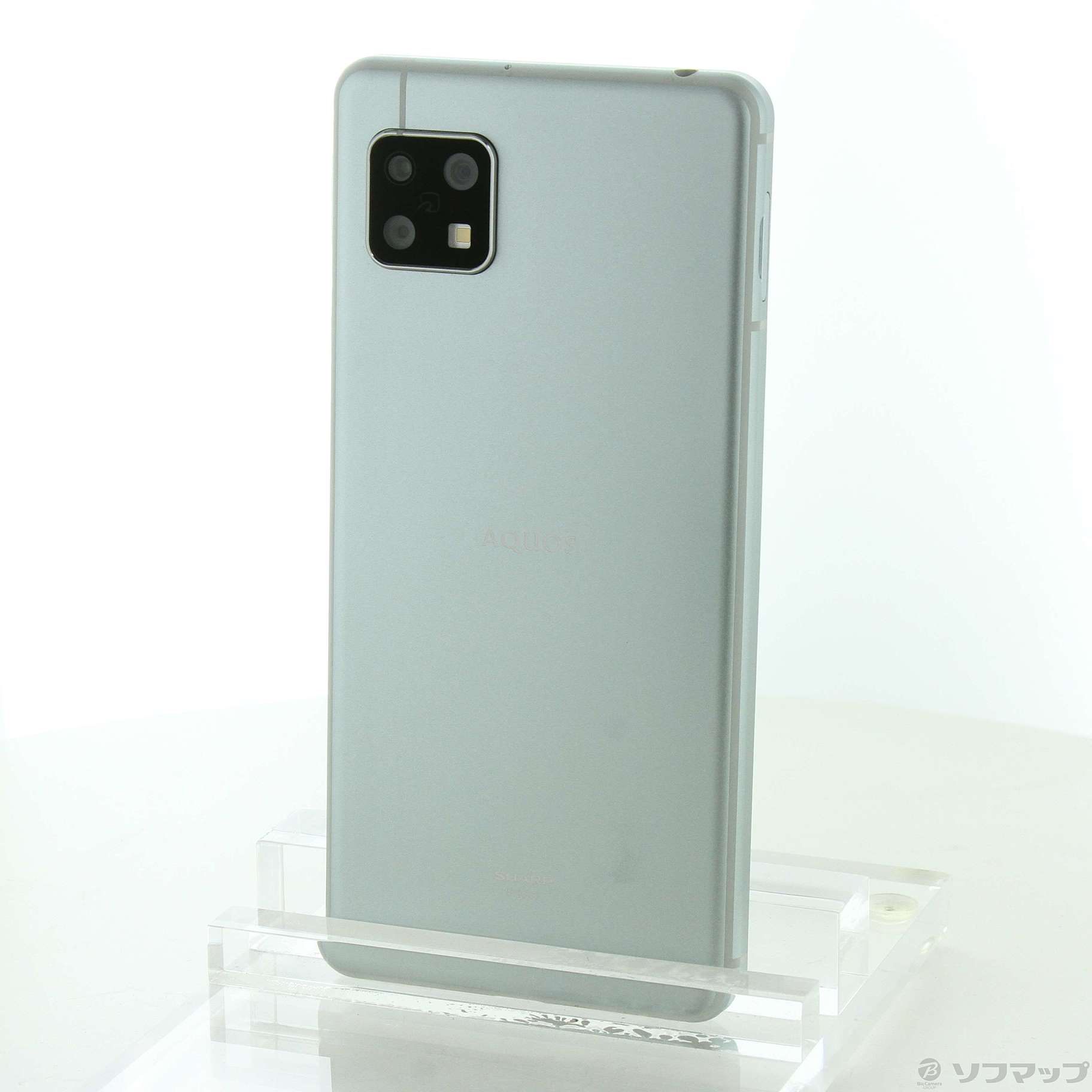 中古】AQUOS sense5G 64GB オリーブシルバー SHG03 auロック解除SIM