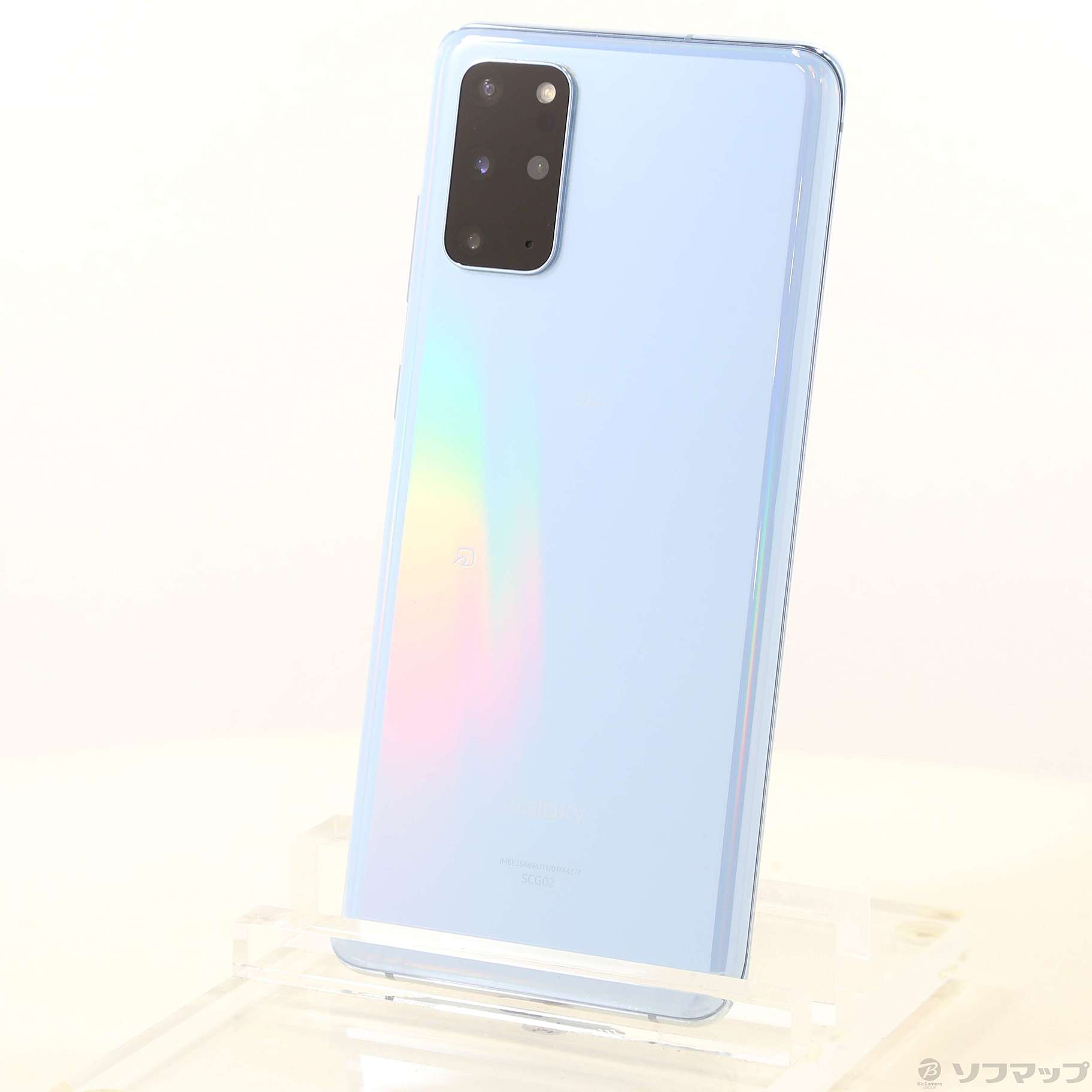 Galaxy - 美品 au Galaxy s20 Plus 5G SCG02 クラウドブルー SIMロック解除済】au Galaxy S20+ 5G SCG02 Cloud Blue|中古