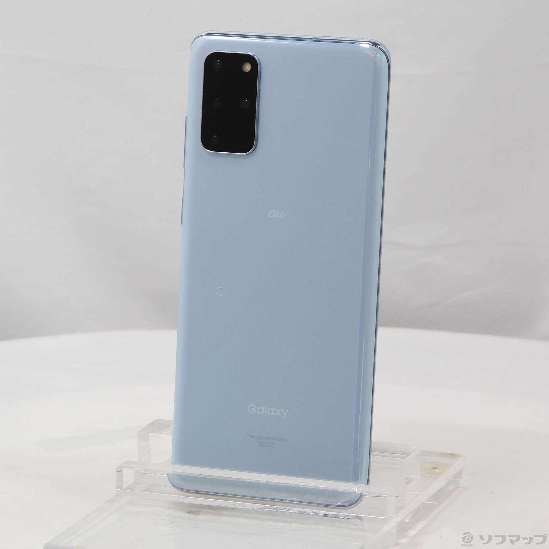 中古】セール対象品 Galaxy S20+ 5G 128GB クラウドブルー SCG02 au