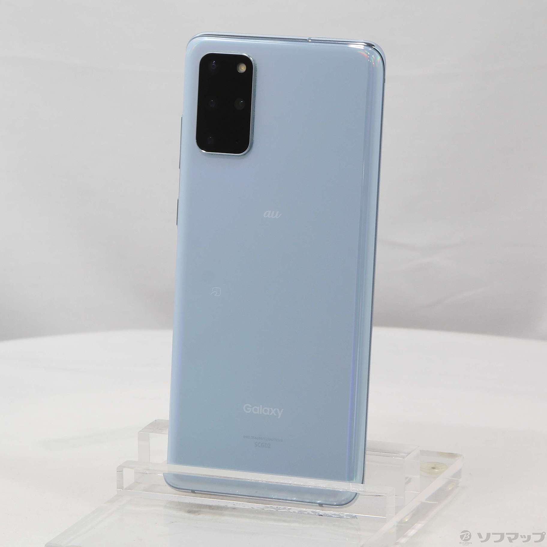 中古】Galaxy S20+ 5G 128GB クラウドブルー SCG02 auロック解除SIM