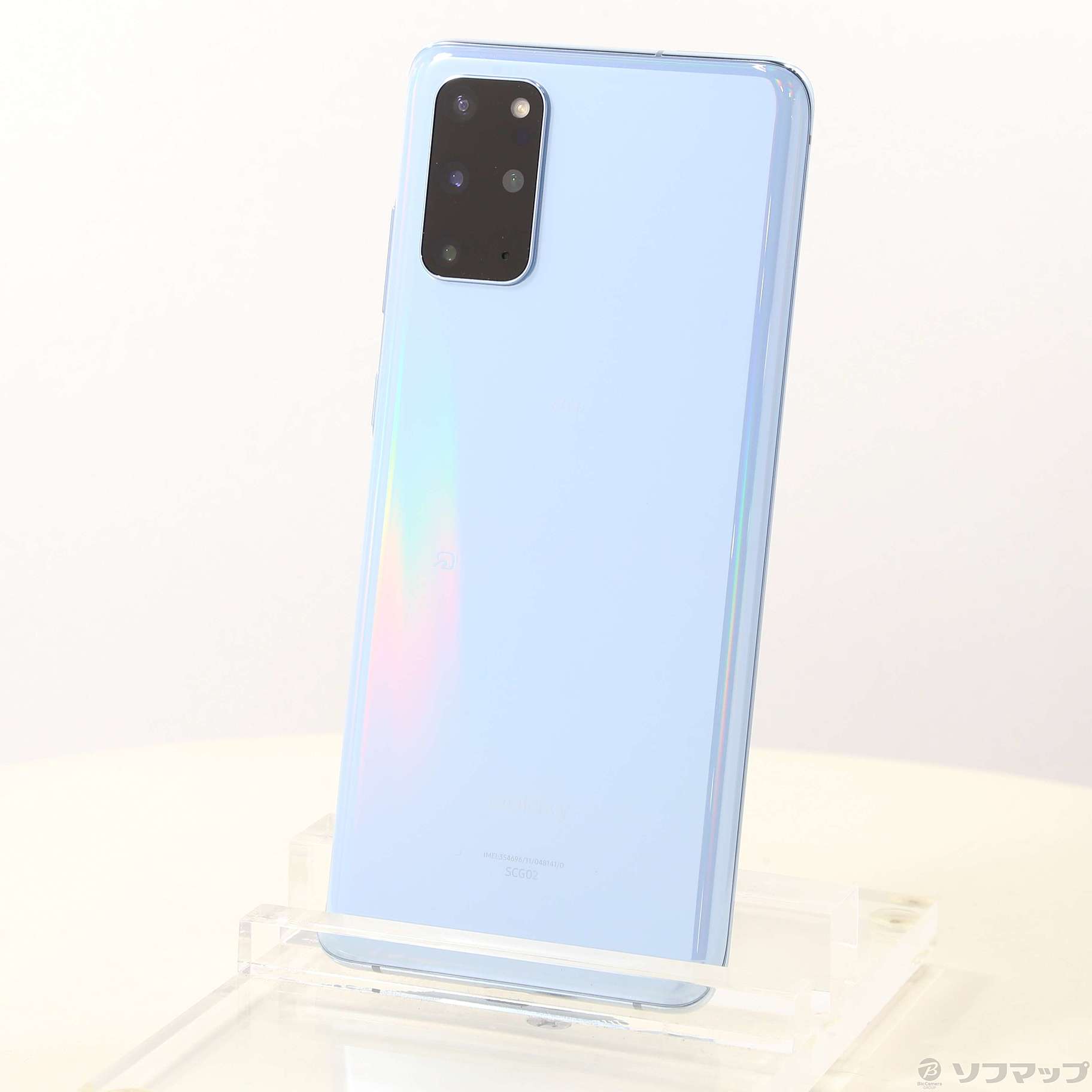 中古】セール対象品 Galaxy S20+ 5G 128GB クラウドブルー SCG02 au 中古】セール対象品 Galaxy S20+ 5G 128GB クラウドブルー SCG02 au