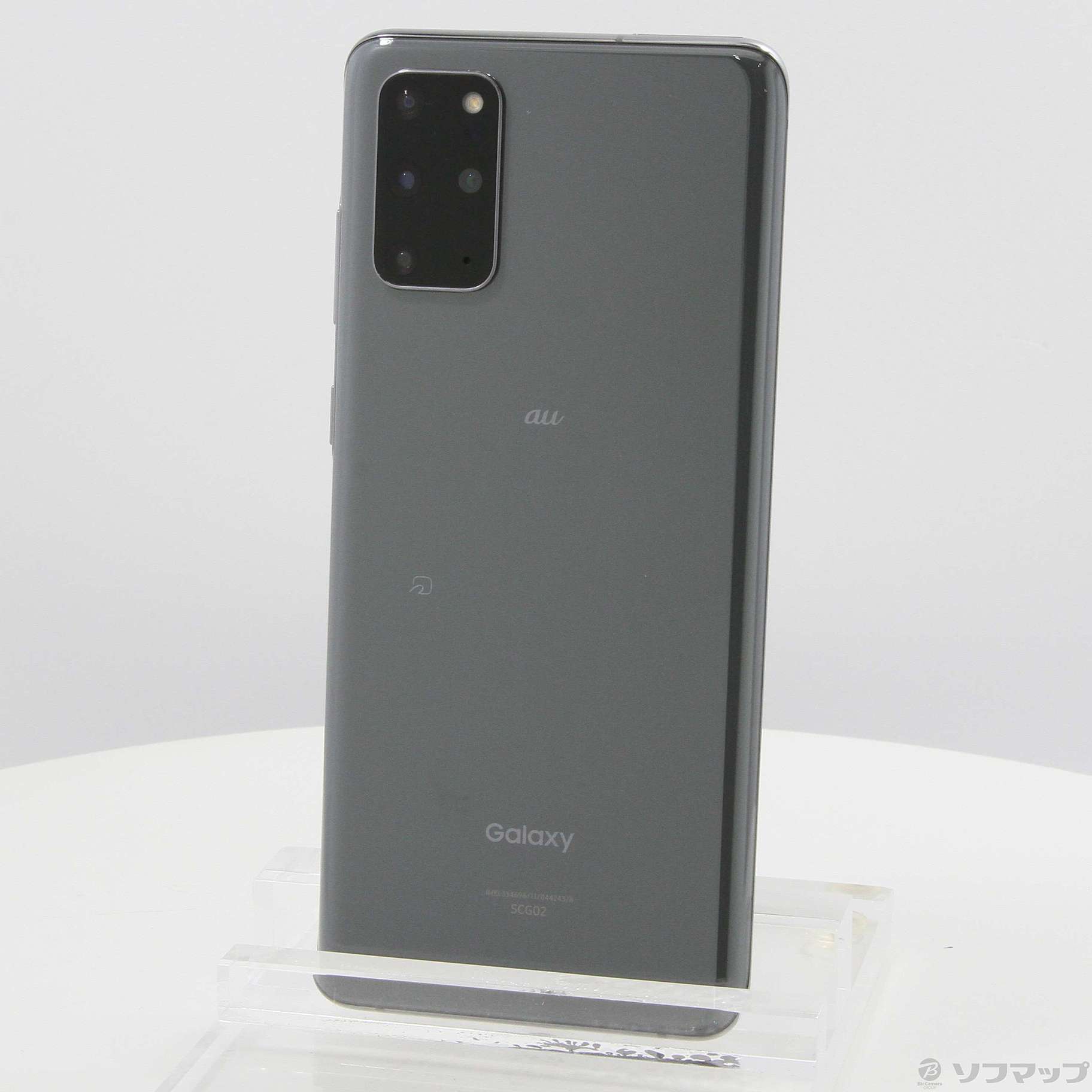 中古】Galaxy S20+ 5G 128GB コスミックグレー SCG02 auロック解除SIM