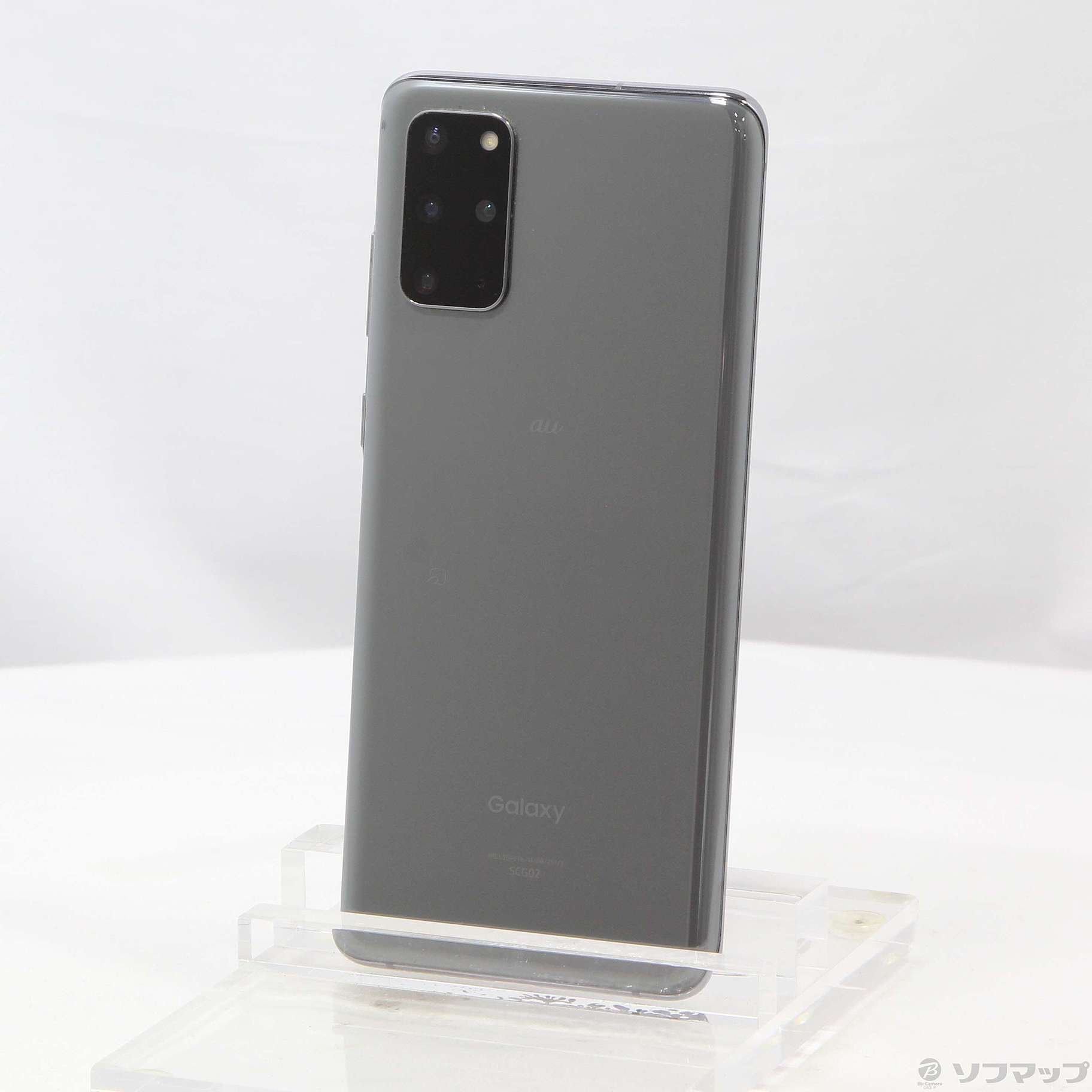 中古】セール対象品 Galaxy S20+ 5G 128GB コスミックグレー SCG02 au 