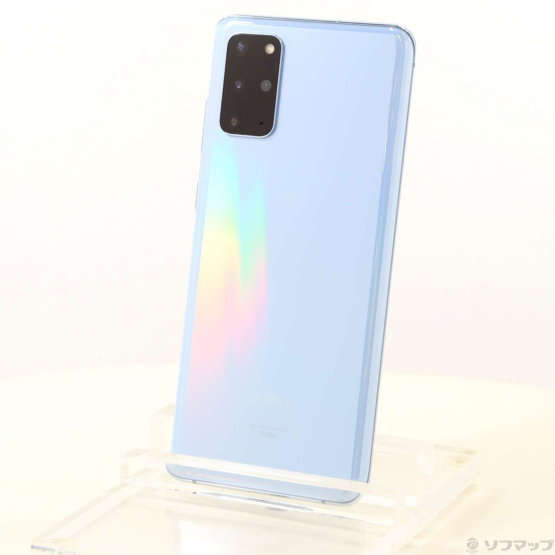 中古】Galaxy S20+ 5G 128GB クラウドブルー SCG02 auロック解除SIM