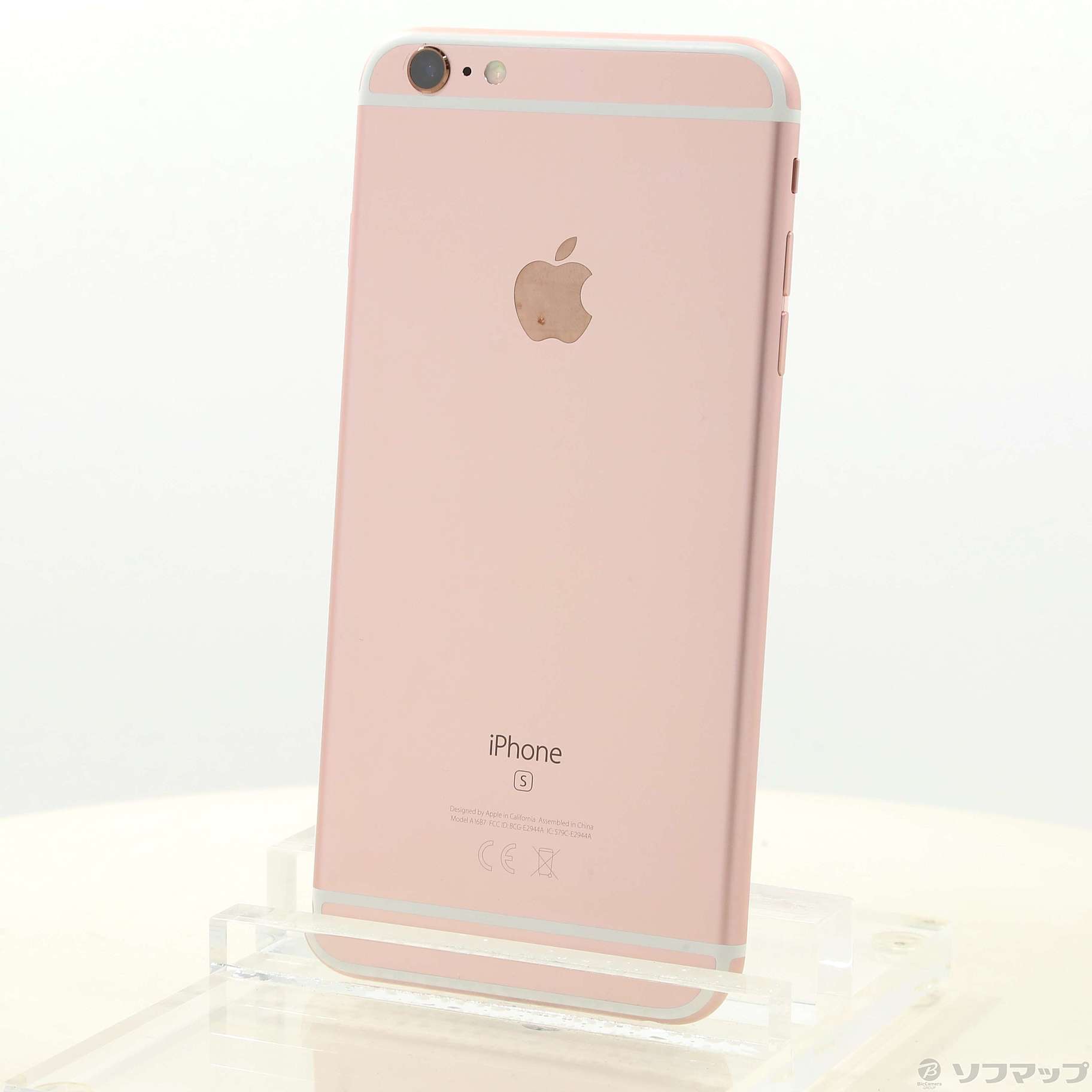 中古】iPhone6s Plus 128GB ローズゴールド NKUG2J／A SIMフリー