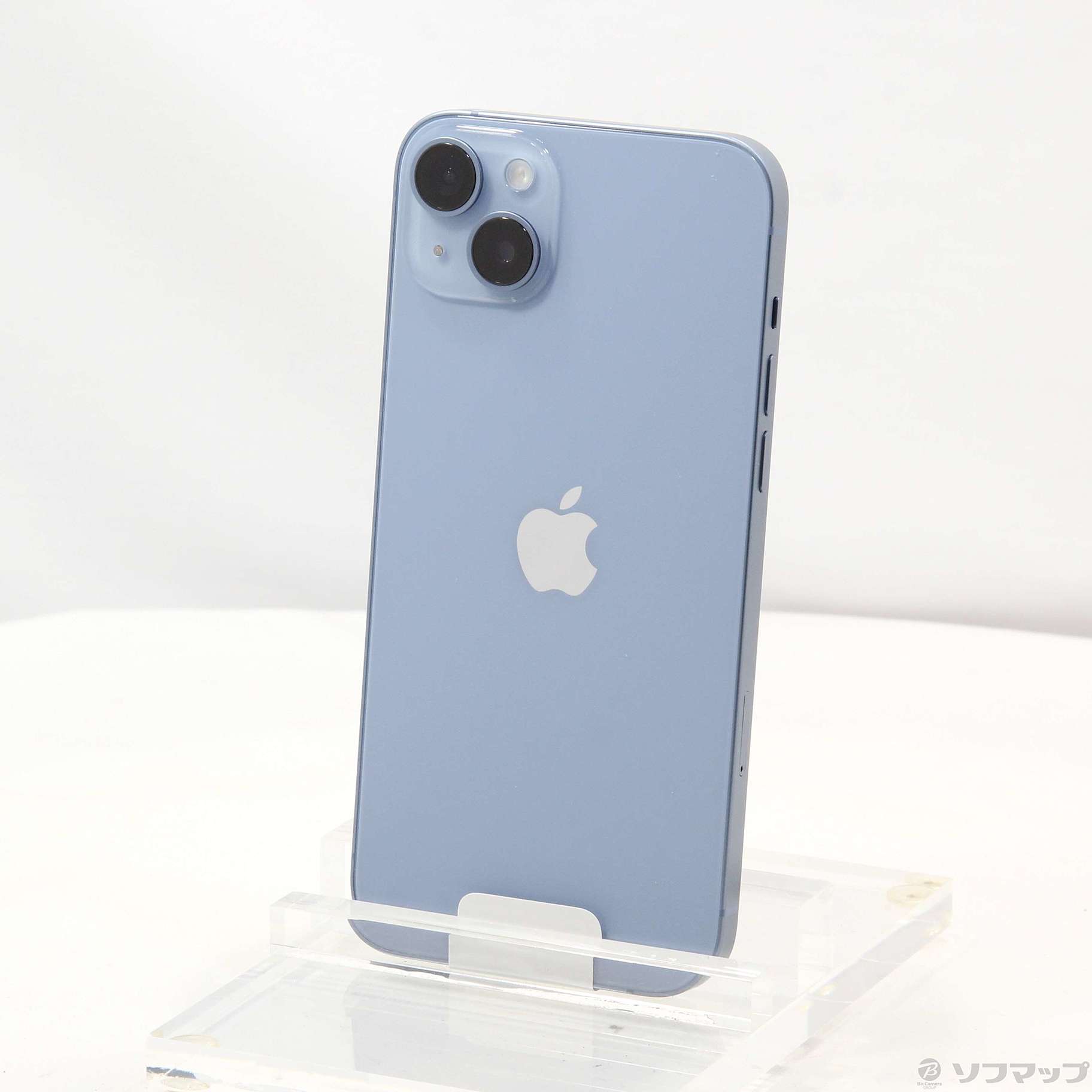 中古】iPhone14 Plus 256GB ブルー MQ4Q3J／A SIMフリー