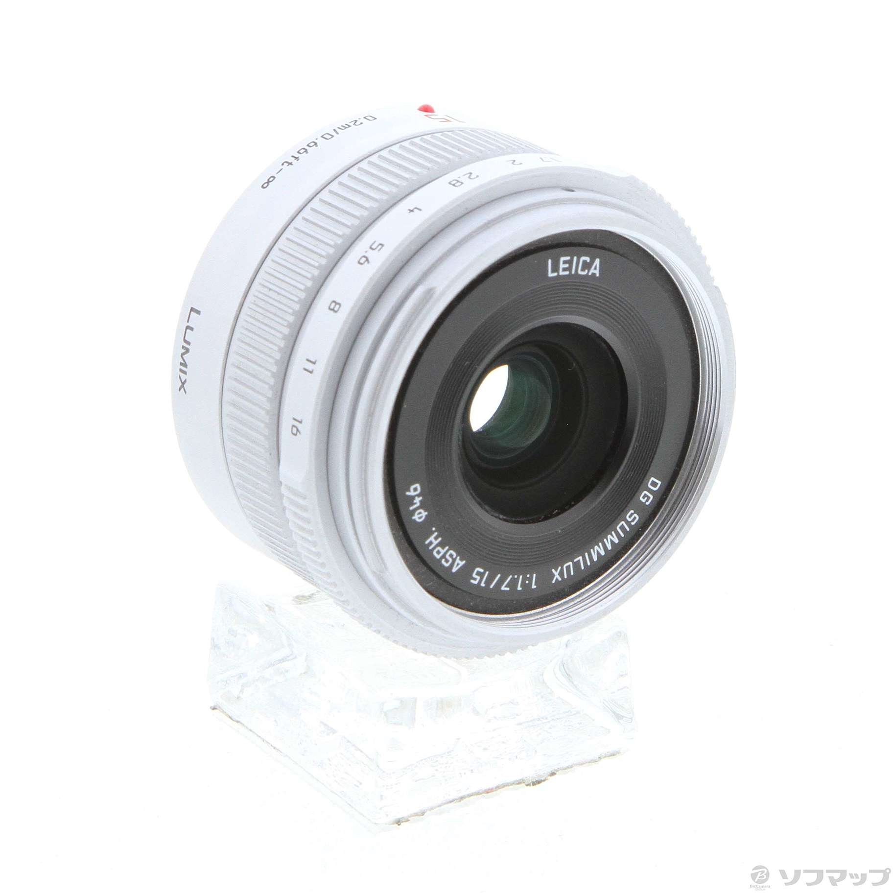 中古】〔展示品〕 LEICA DG SUMMILUX 15mm／F1.7 ASPH. シルバー H