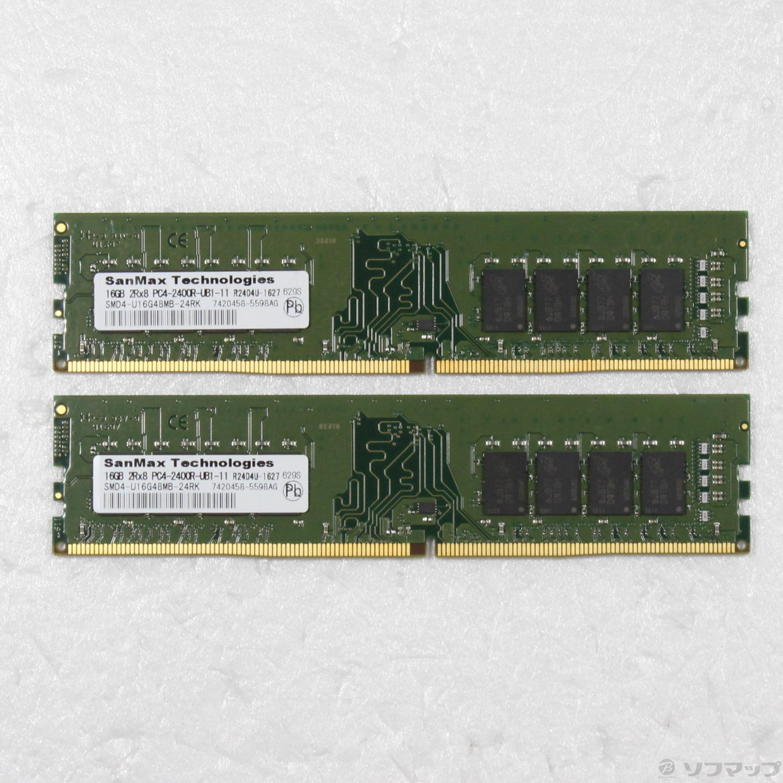 中古】288P DDR4 PC4-19200 DDR4-2400 32GB 16GB×2枚組 [2133045878049