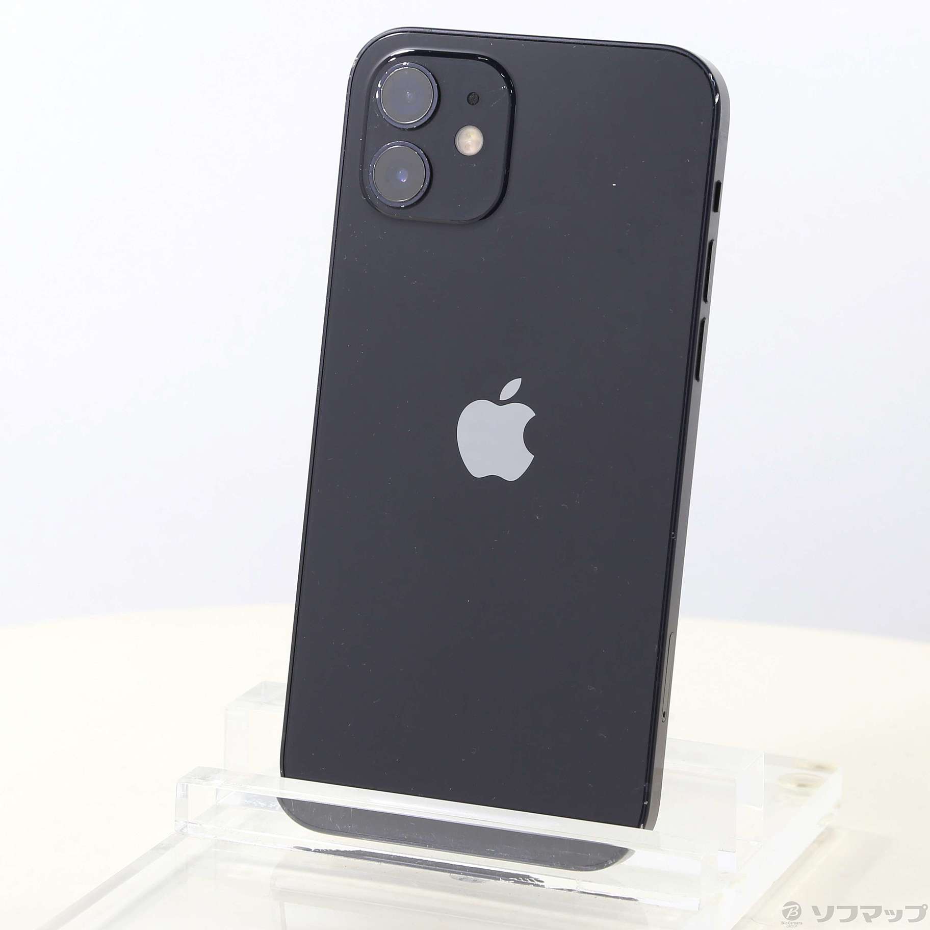 中古】iPhone12 64GB ブラック MGHN3J／A SIMフリー [2133045882879