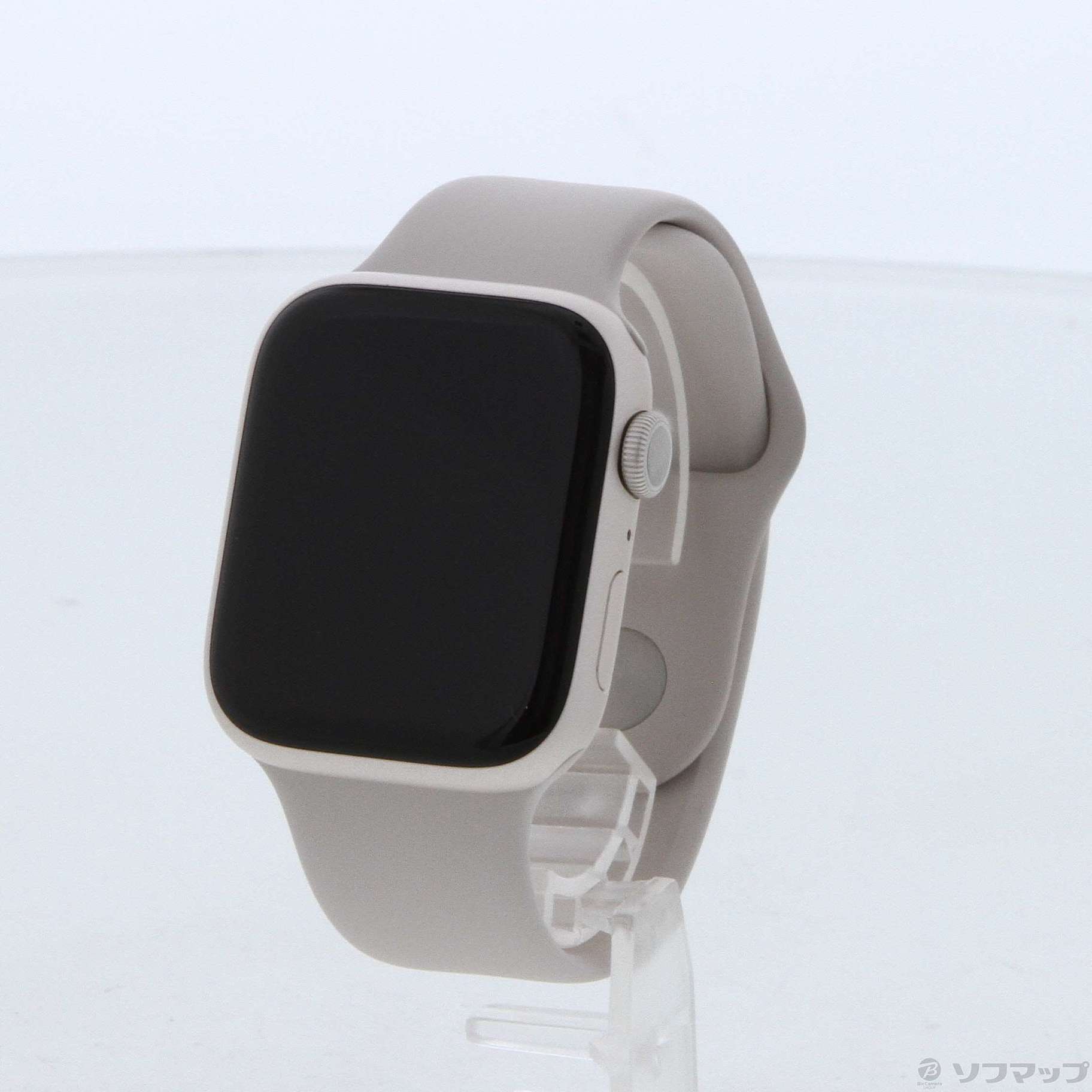 中古品〕 Apple Watch Series 7 GPS 45mm スターライトアルミニウム ...