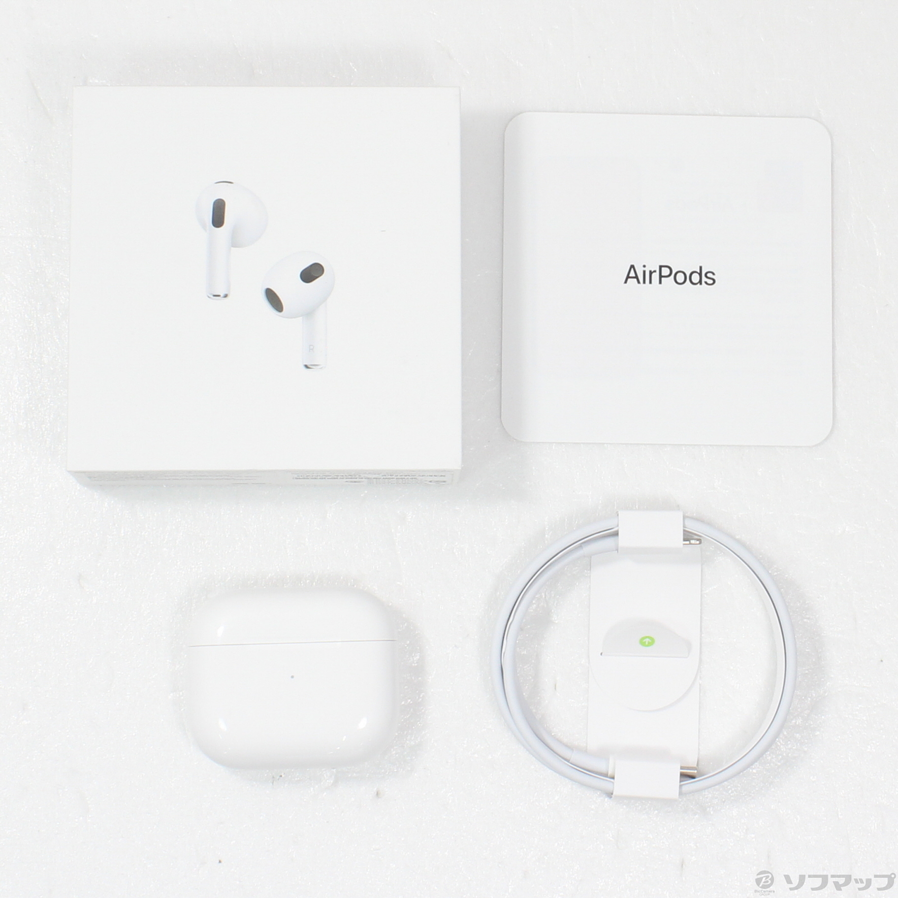 が大特価！ Apple AirPods Lightning充電ケース付き MPNY3J A 中古