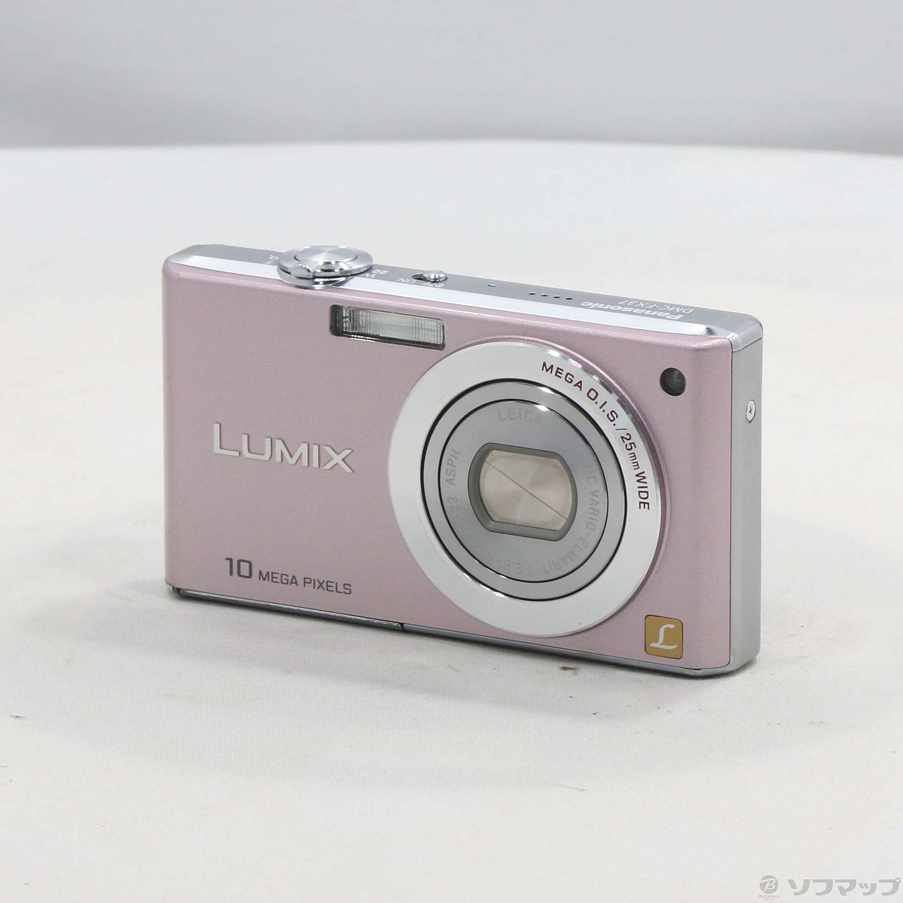 LUMIX DMC-FX37-P (1010万画素／5倍ズーム／カクテルピンク)