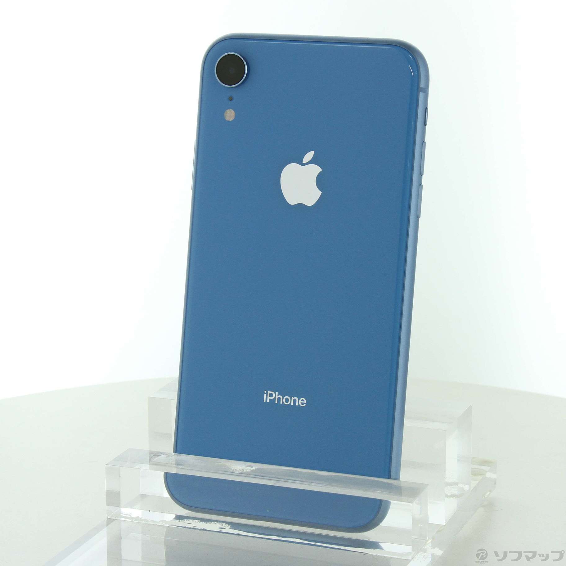 中古】iPhoneXR 64GB ブルー MT0E2J／A SoftBank [2133045890812