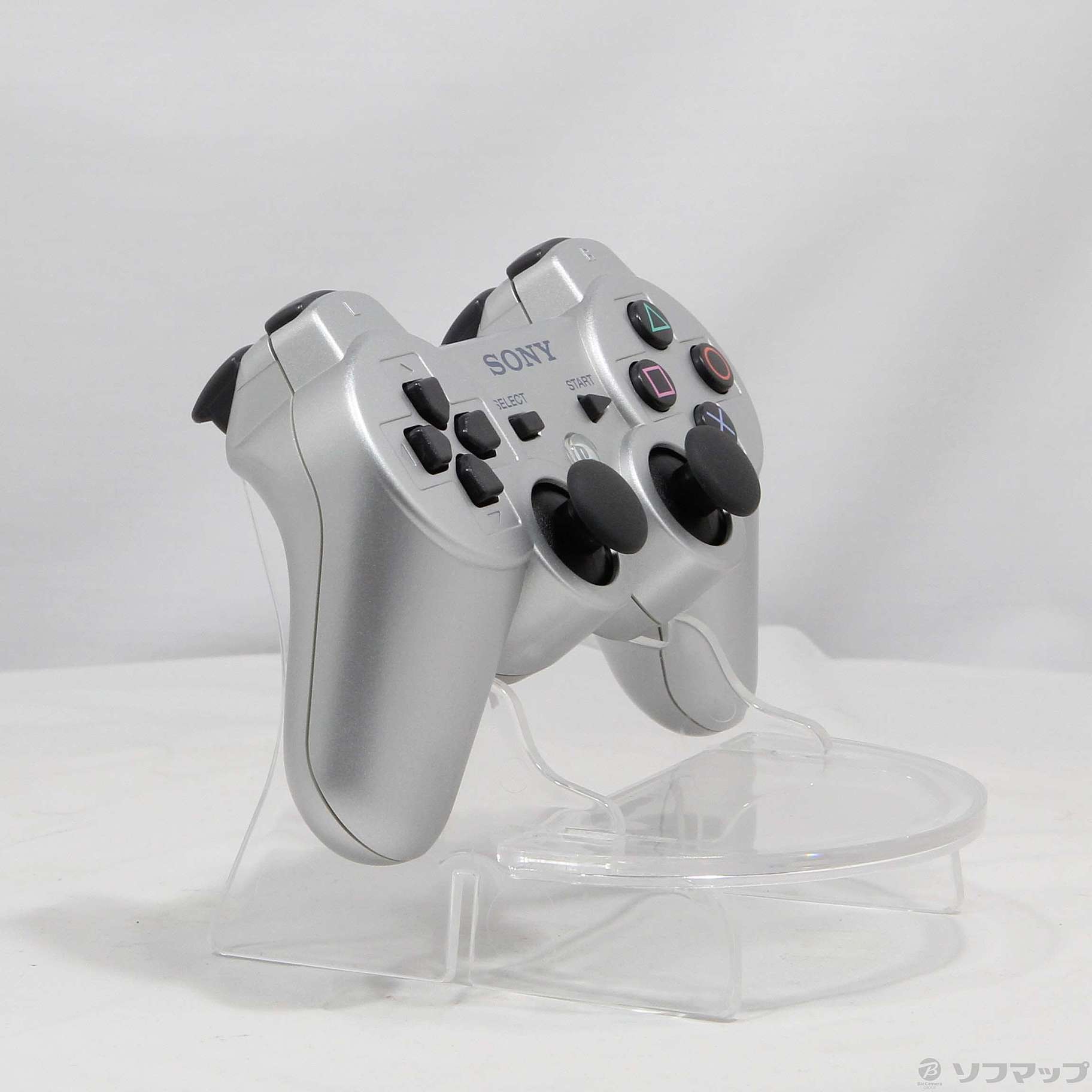 中古】ワイヤレスコントローラ SIXAXIS CECHZC1J サテンシルバー 【PS3