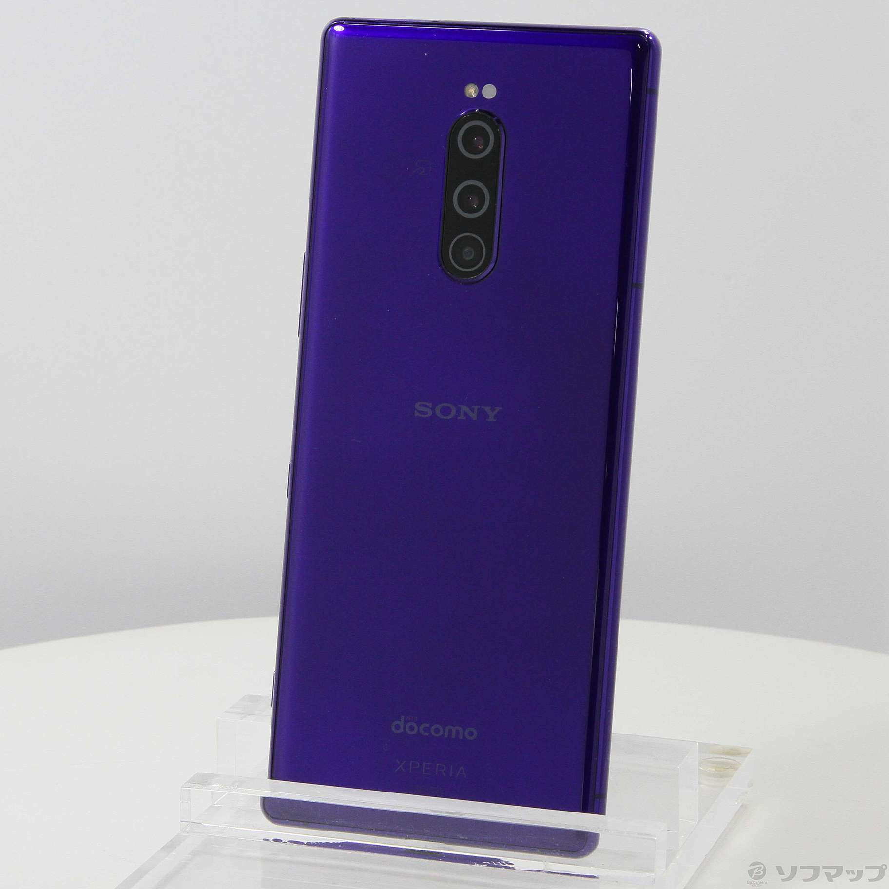 Xperia 1 Purple 64GB ドコモ 紫 SO-03L Simフリー - スマートフォン本体