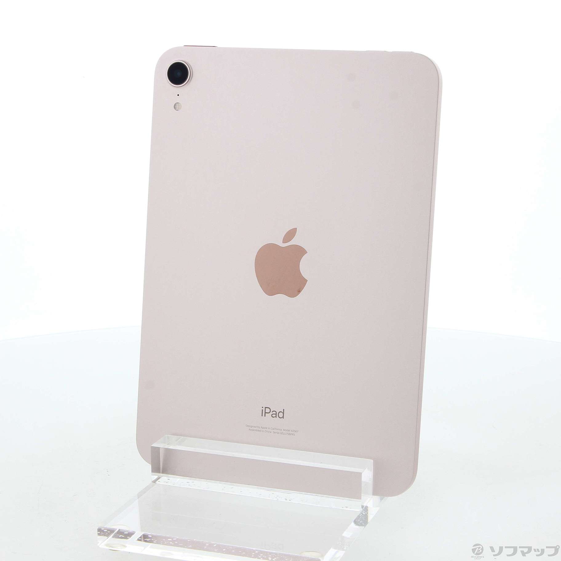 中古】〔展示品〕 iPad mini 第6世代 256GB ピンク MLWR3J／A Wi-Fi