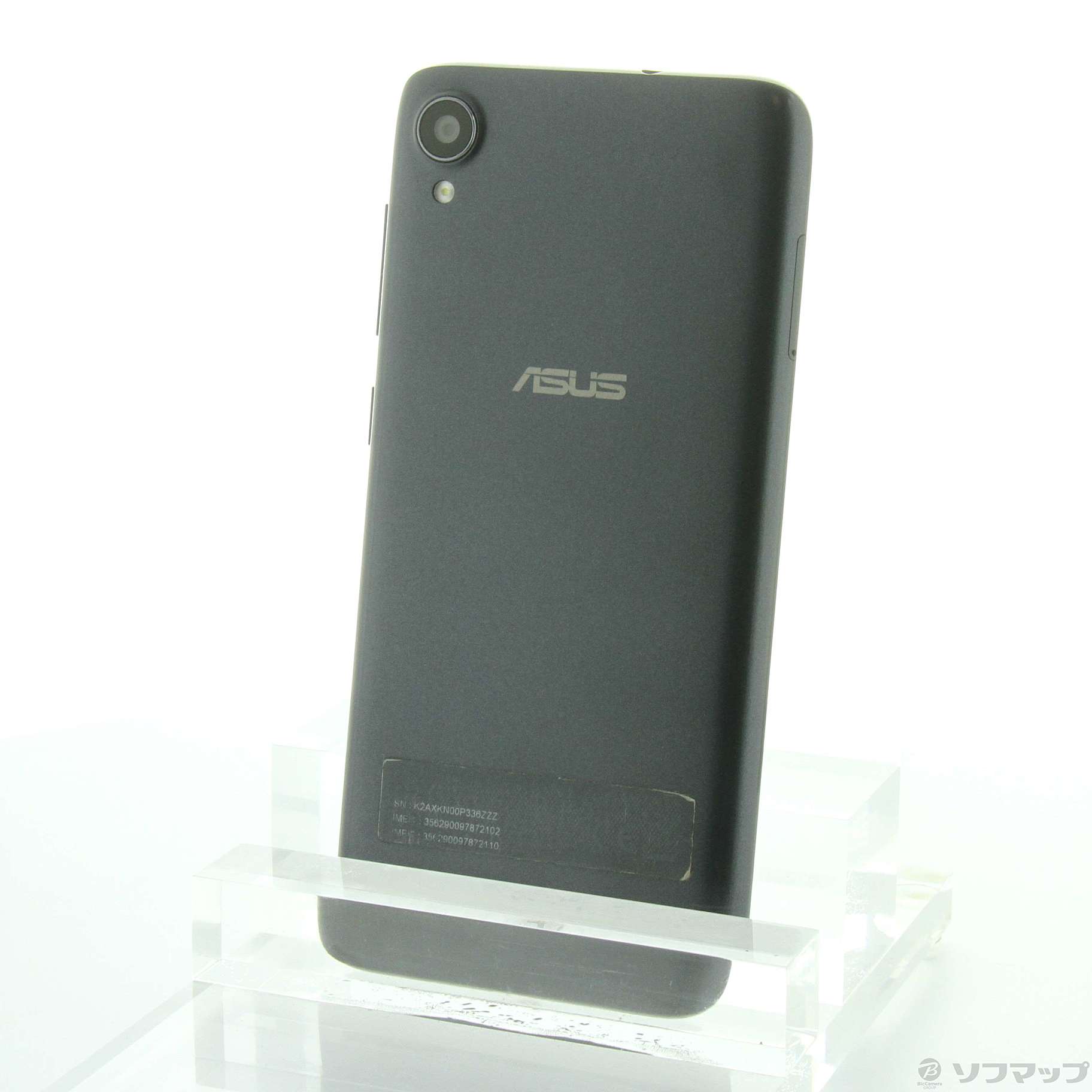 中古】ZenFone Live L1 32GB ミッドナイトブラック ZA550KL-BK32 SIM ...