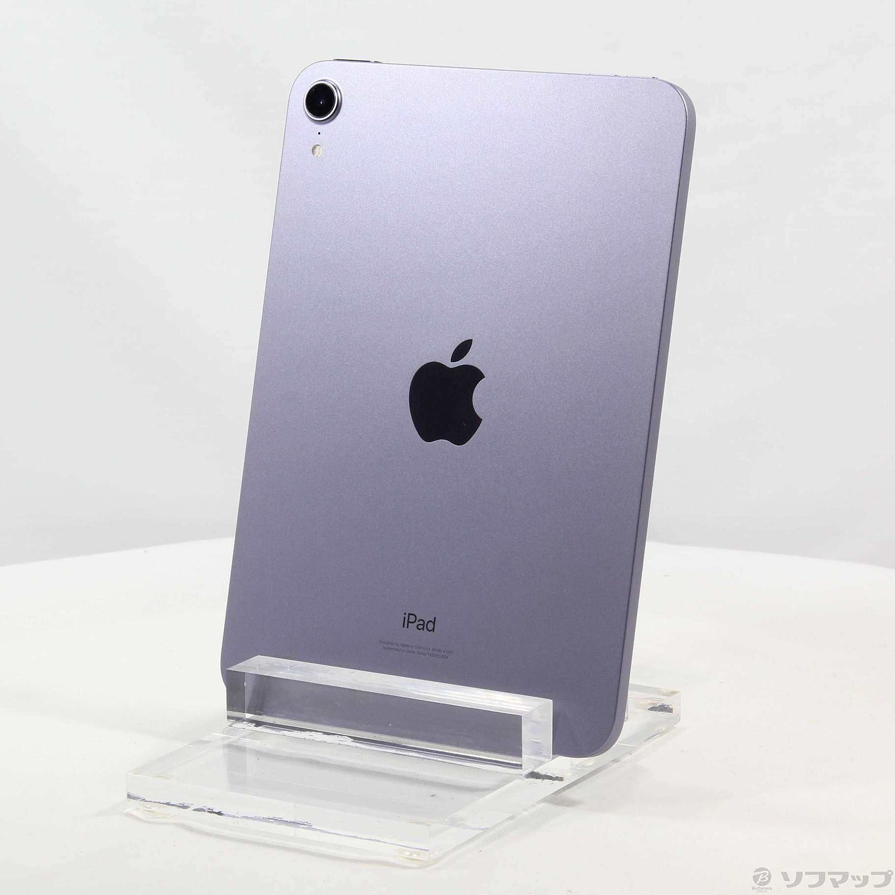 【中古】iPad mini 第6世代 64GB パープル MK7R3J／A WiFi [2133045913689] リコレ！ビックカメラグループ ソフマップの中古通販サイト